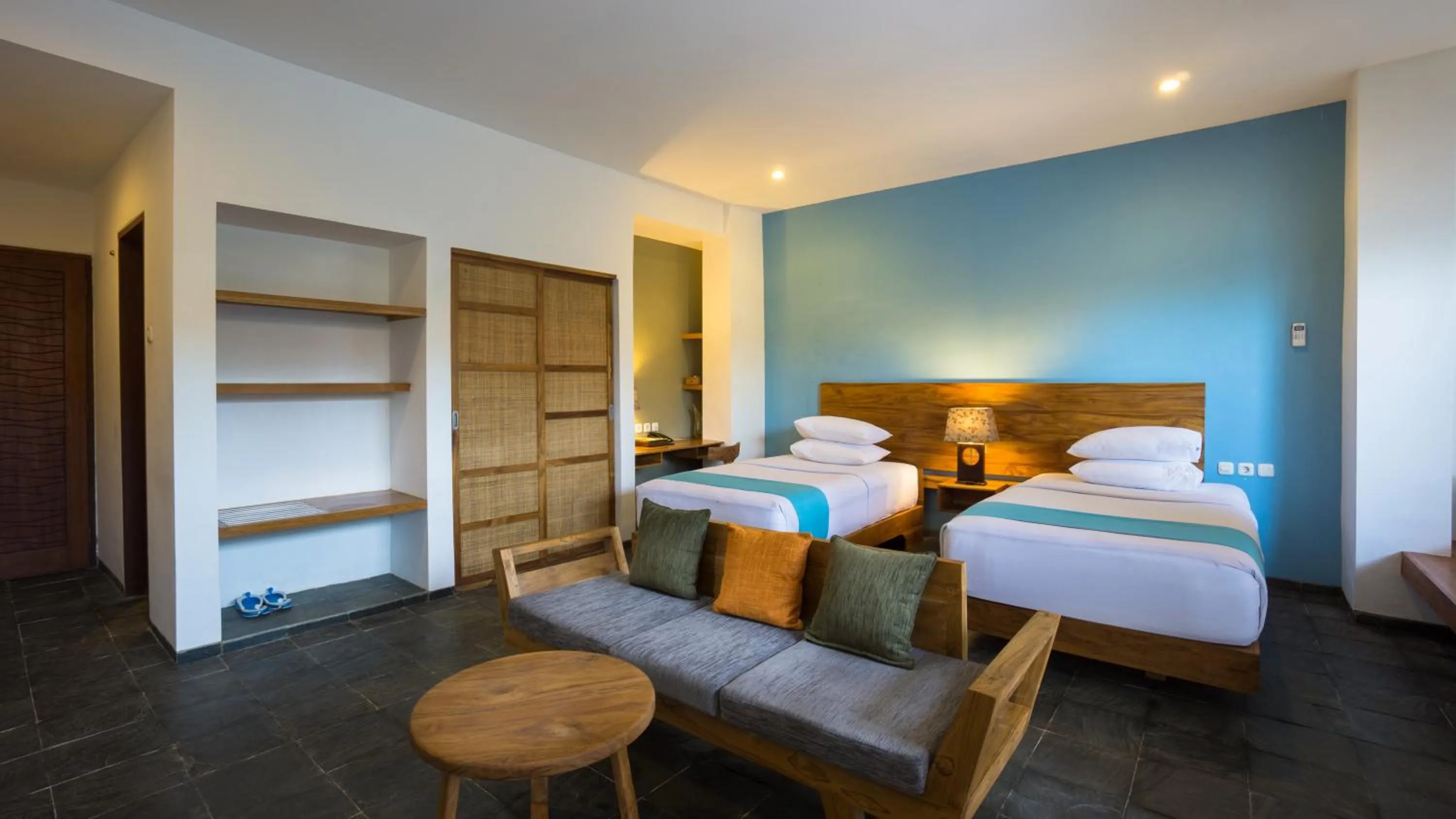 Bed in Tegal Sari Accommodation Ubud