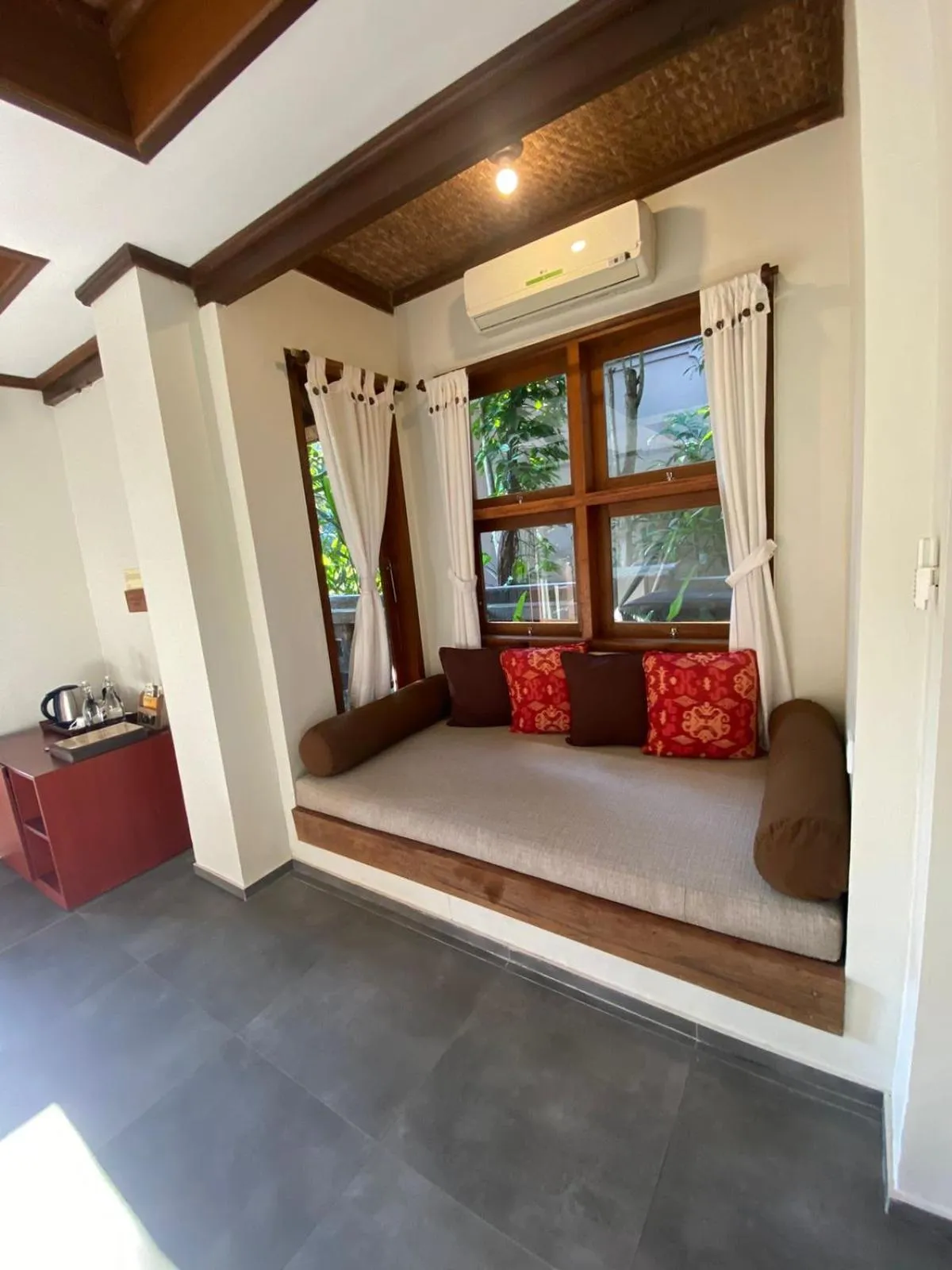 Seating area in Tegal Sari Accommodation Ubud