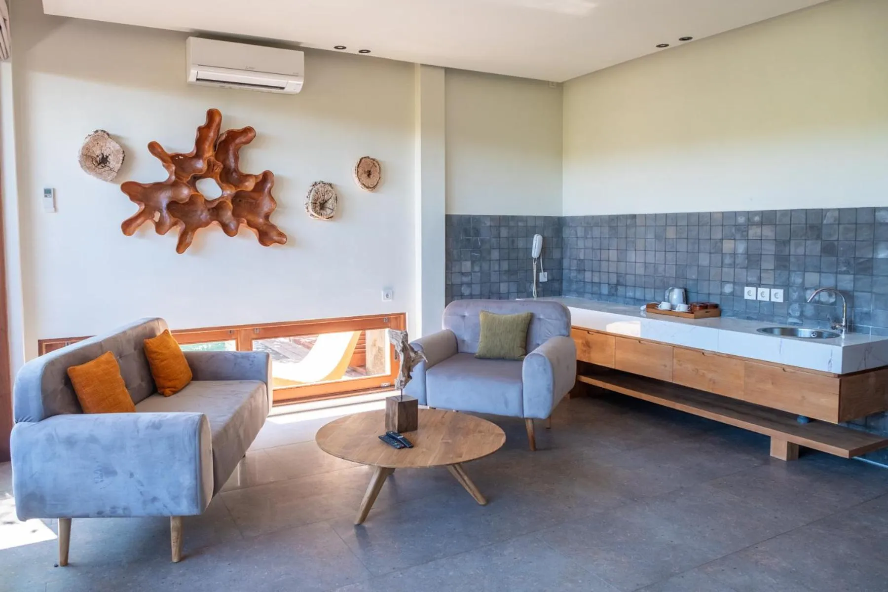 Living room in Tegal Sari Accommodation Ubud