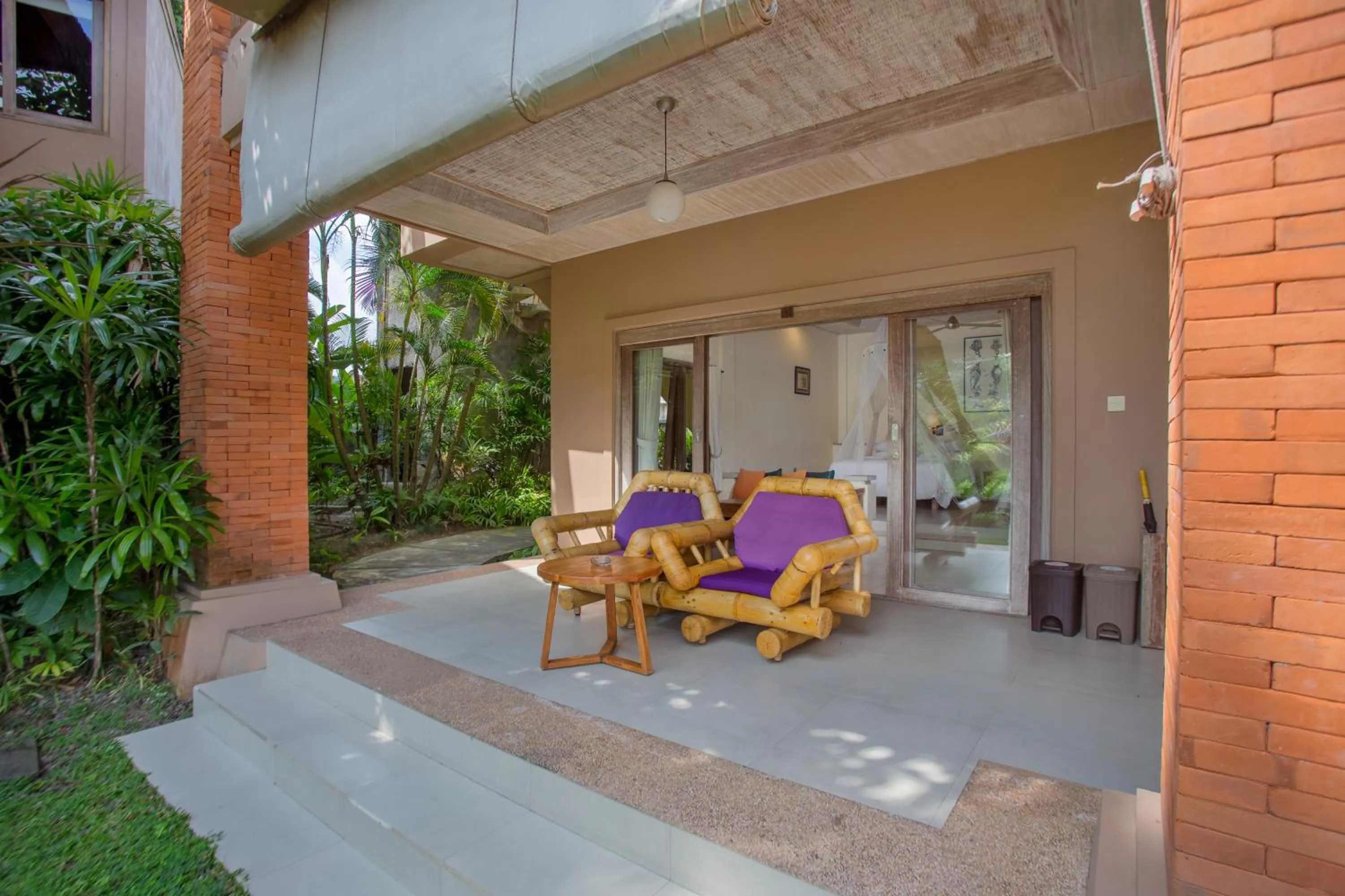 Balcony/Terrace in Tegal Sari Accommodation Ubud
