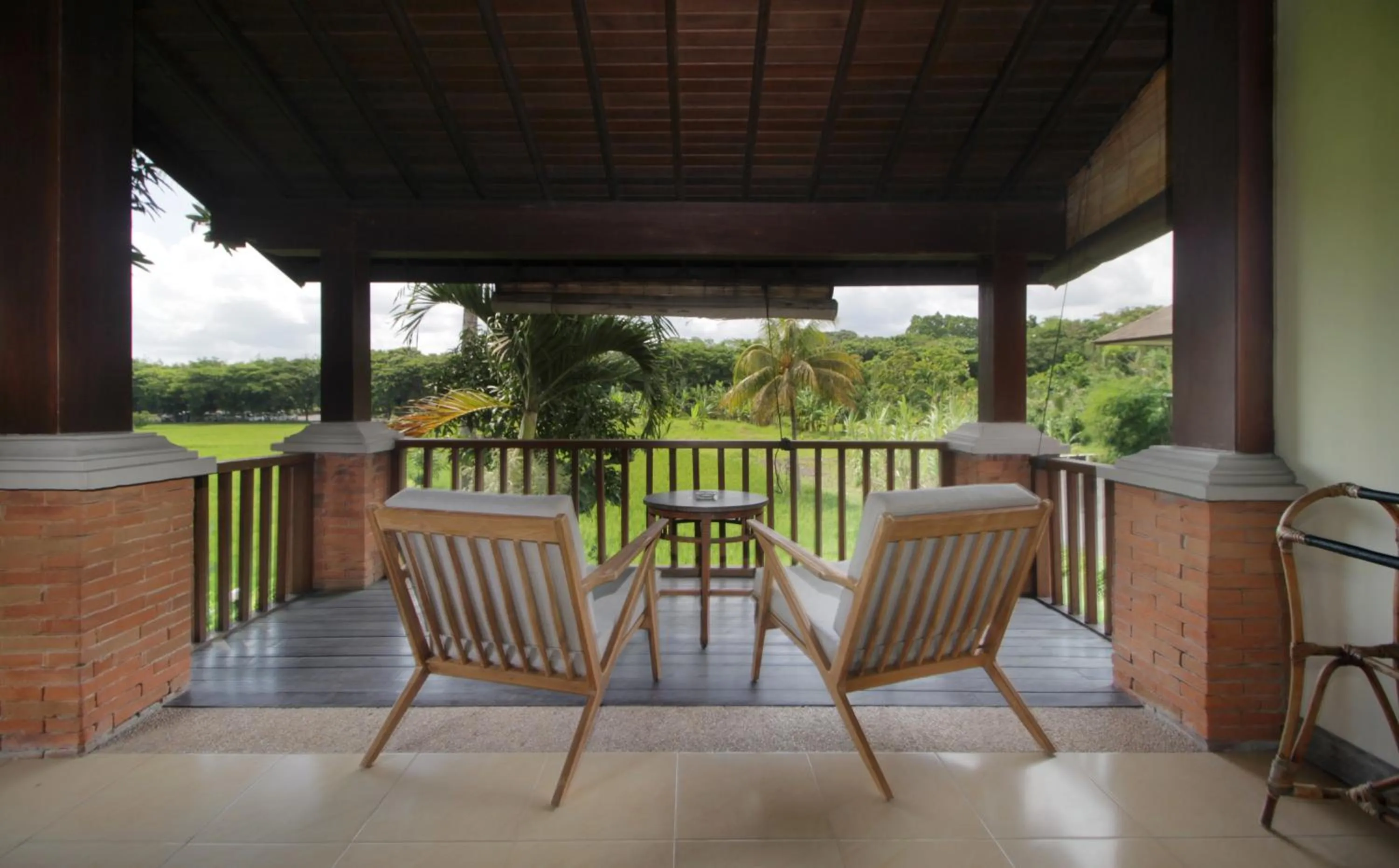 Balcony/Terrace in Tegal Sari Accommodation Ubud