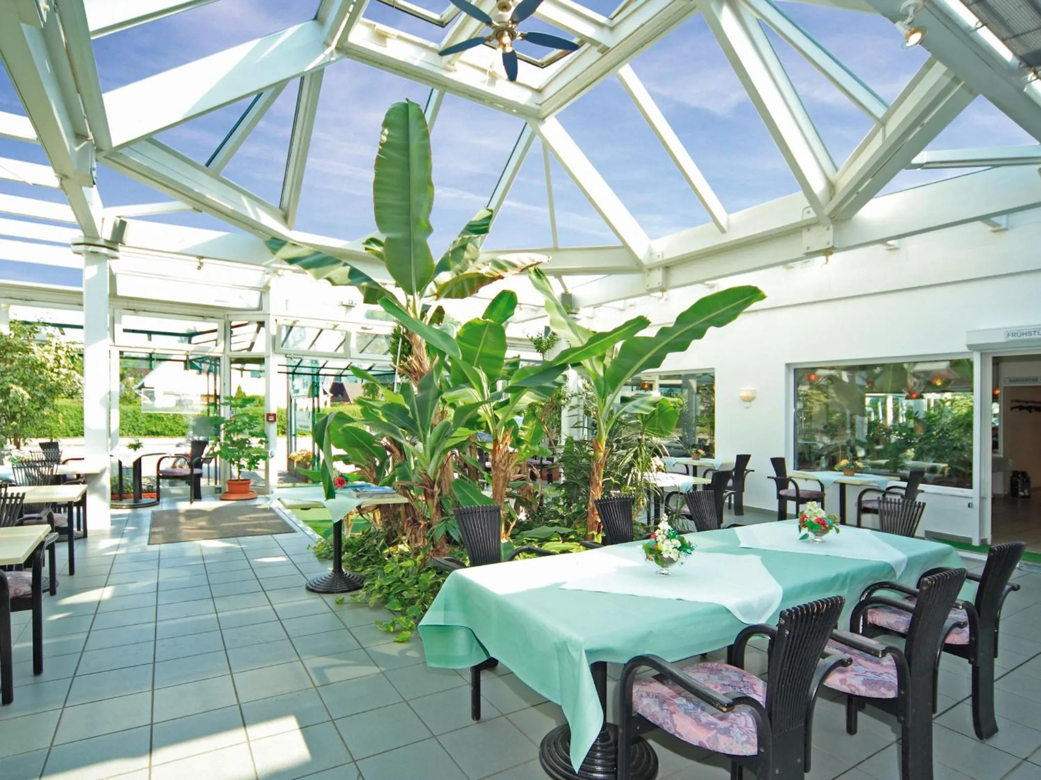 Garden in Hotel-Café Kampe