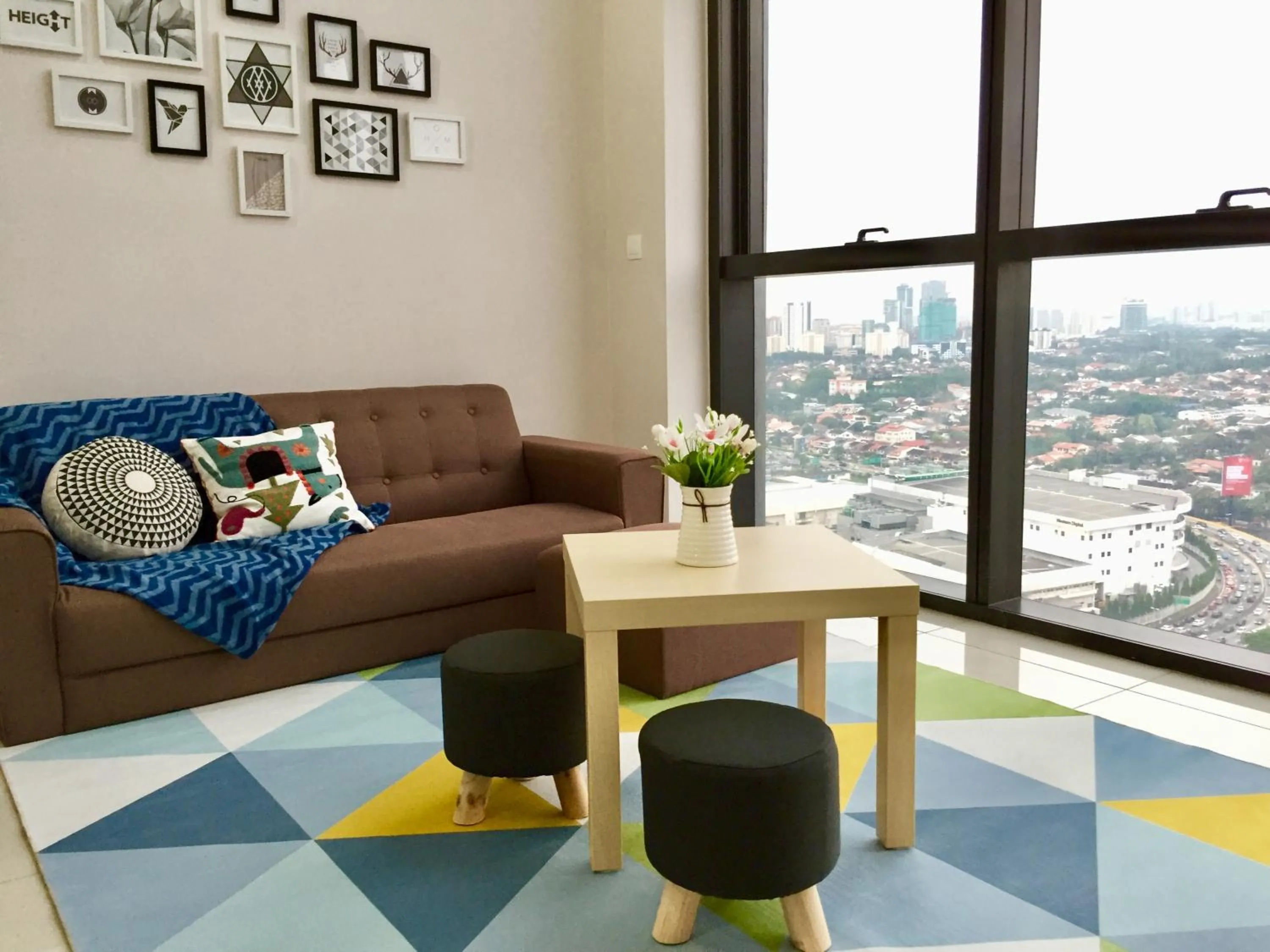 Living room in Minimalist Duplex @ Petaling Jaya & Sunway