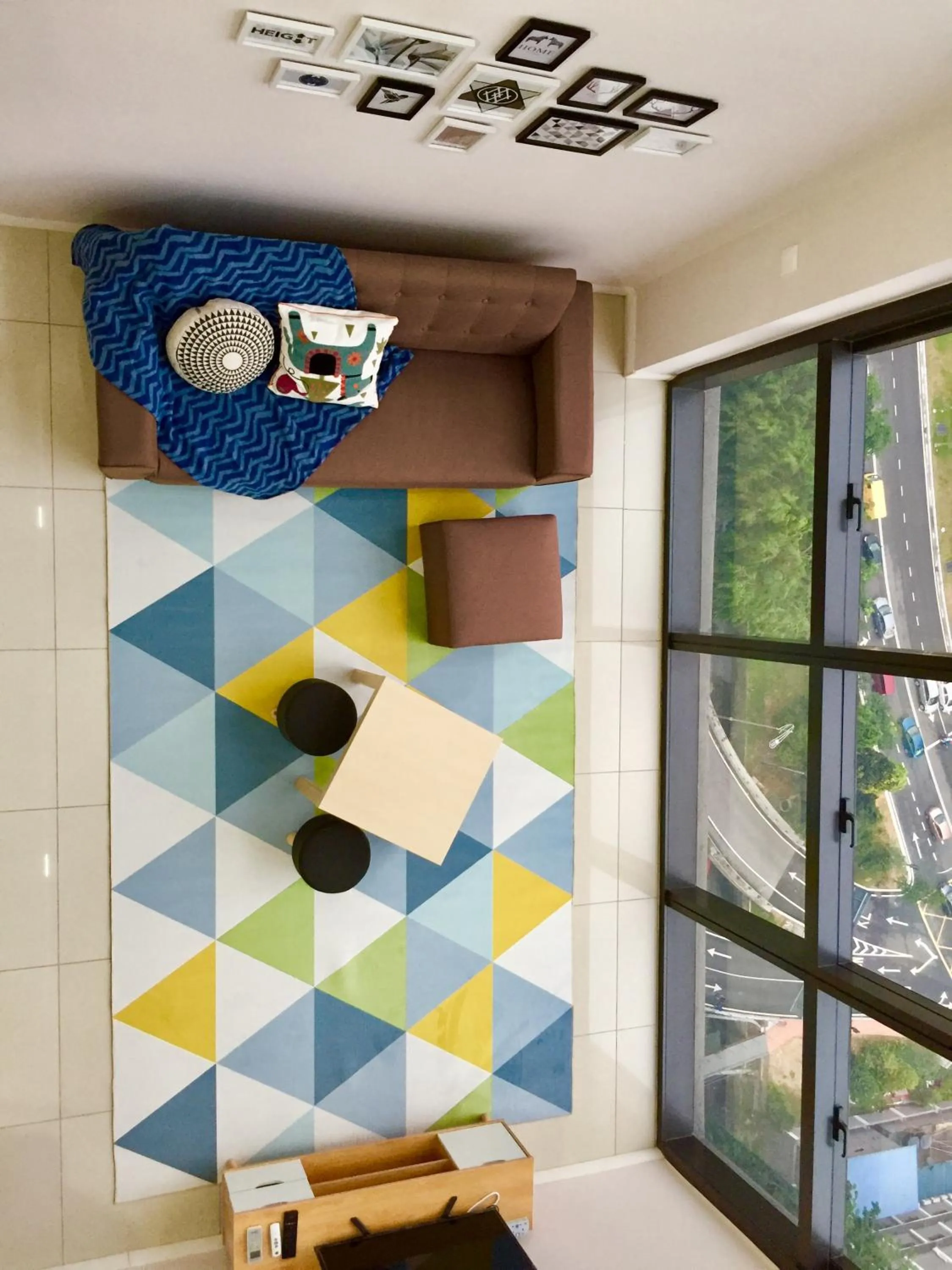 Living room in Minimalist Duplex @ Petaling Jaya & Sunway