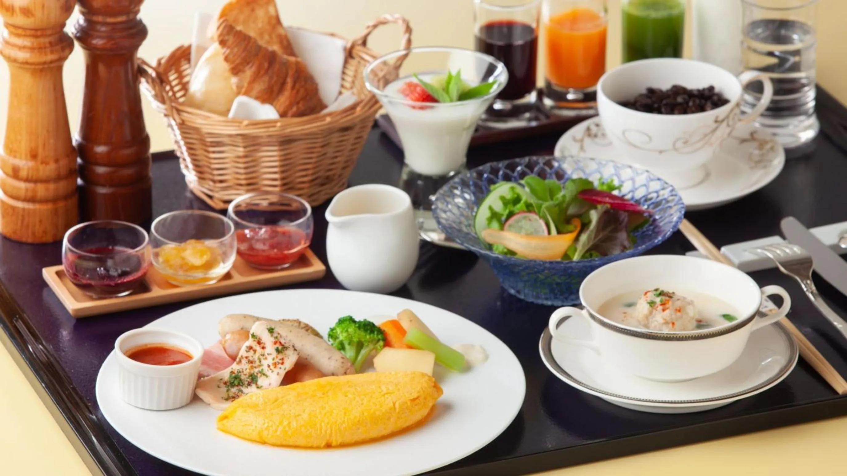 Breakfast in Hotel Shiki no Yakata Nasu