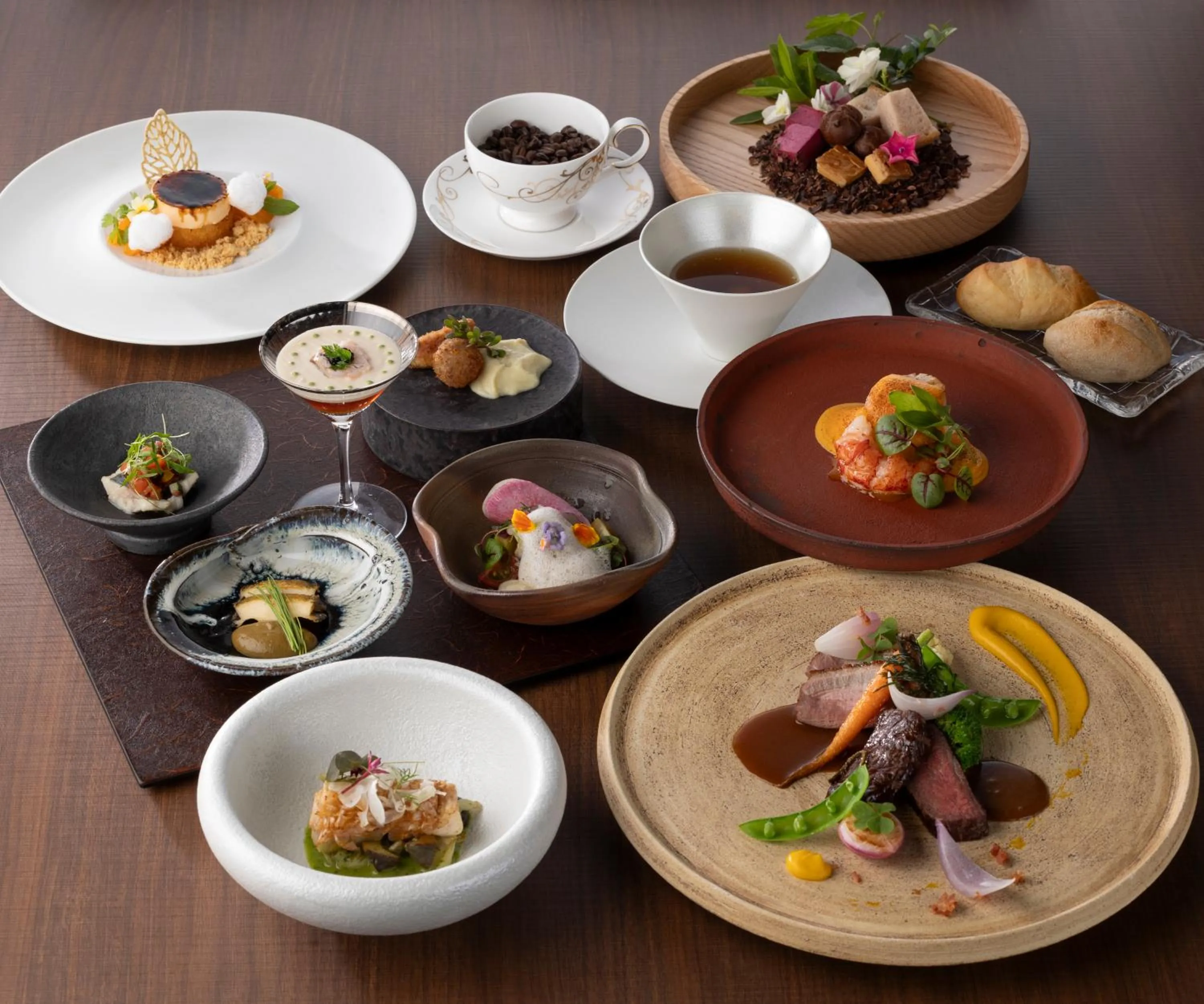 Food in Hotel Shiki no Yakata Nasu