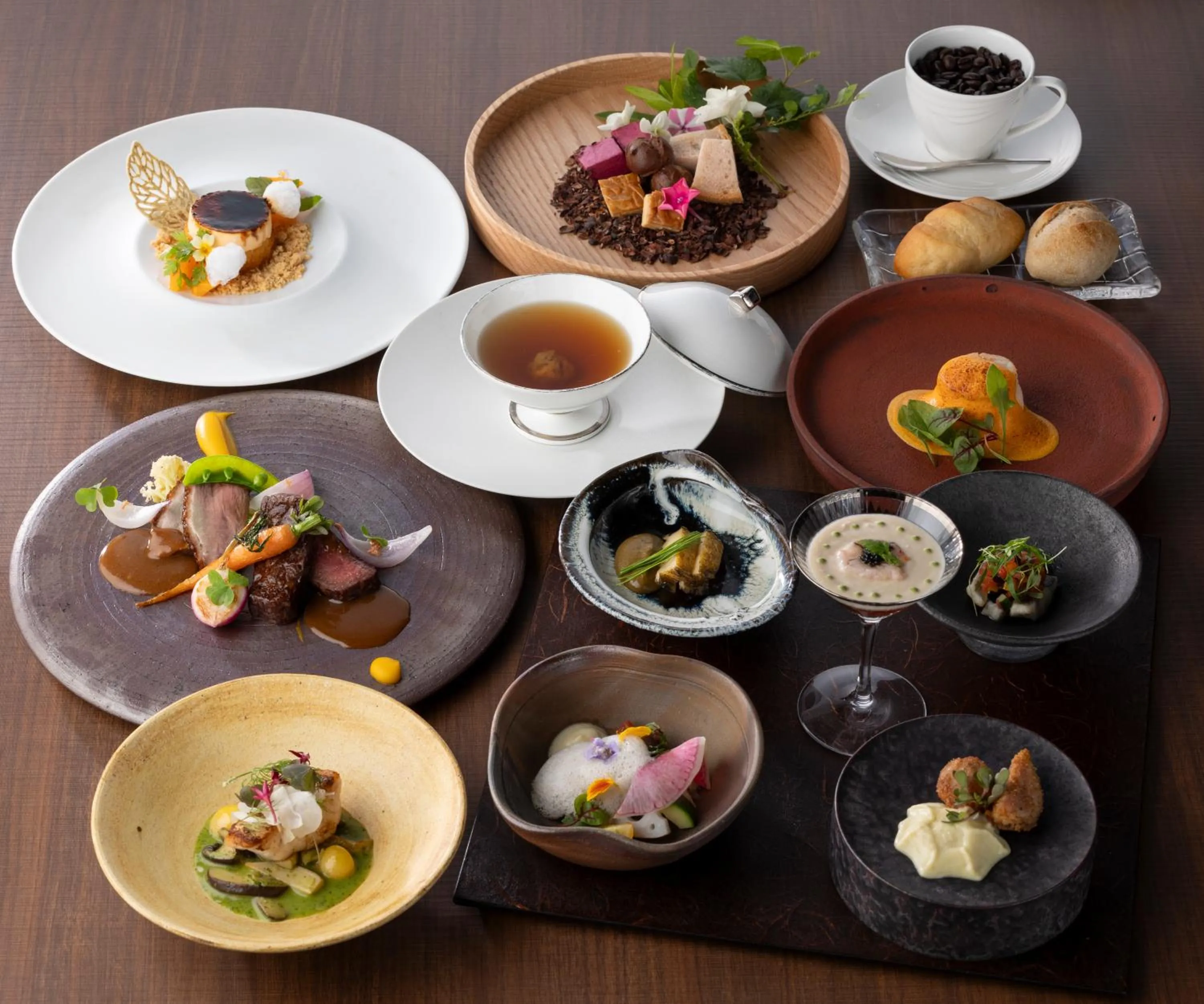 Food in Hotel Shiki no Yakata Nasu