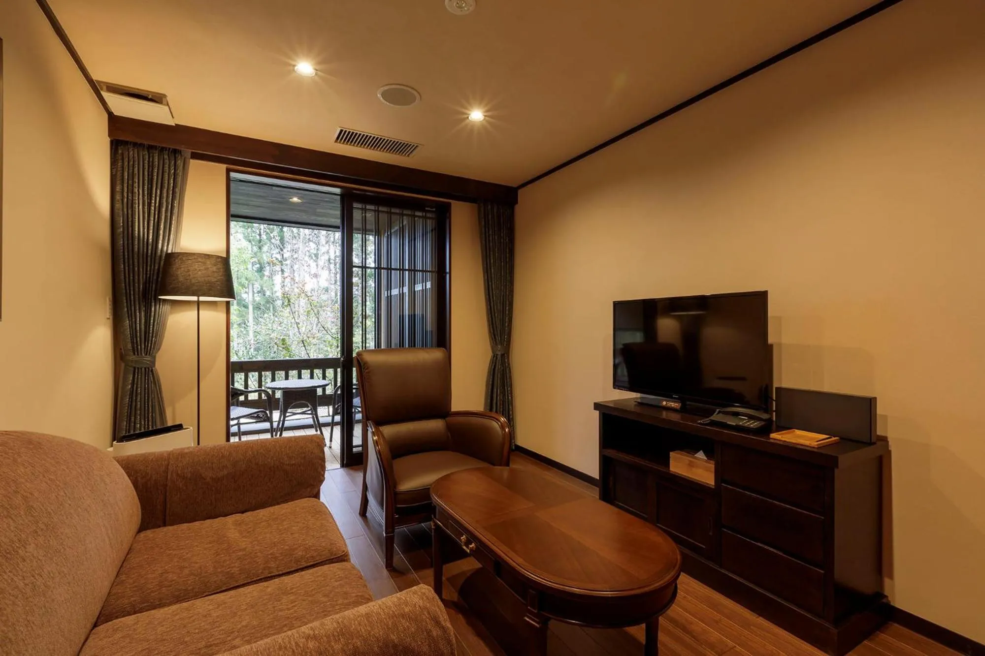 Living room in Hotel Shiki no Yakata Nasu