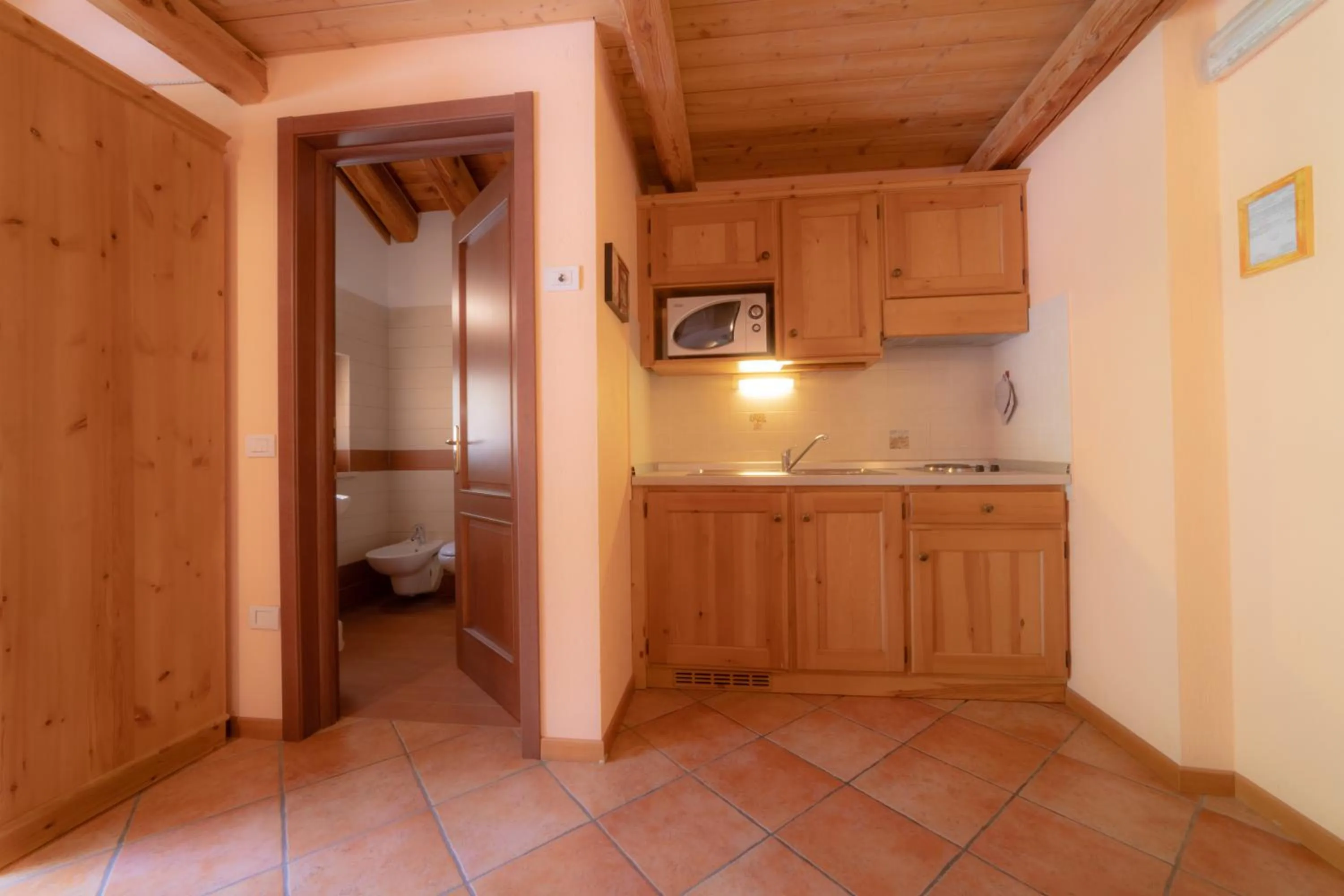 Kitchen or kitchenette in Walsertal Residence