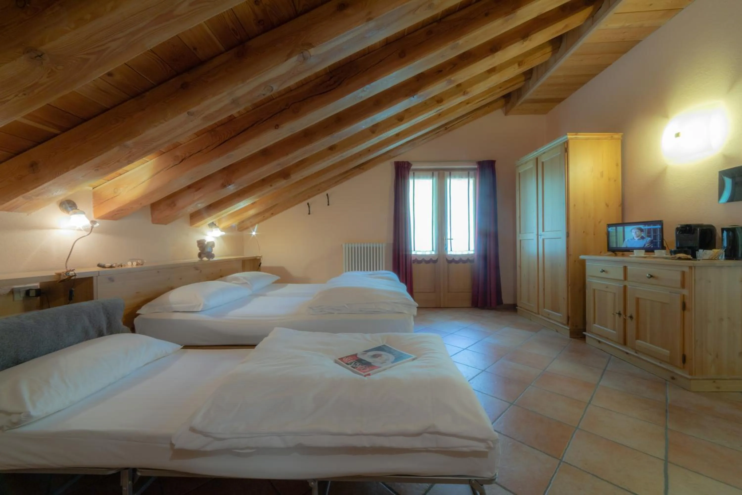 Photo of the whole room, Bed in Walsertal Residence