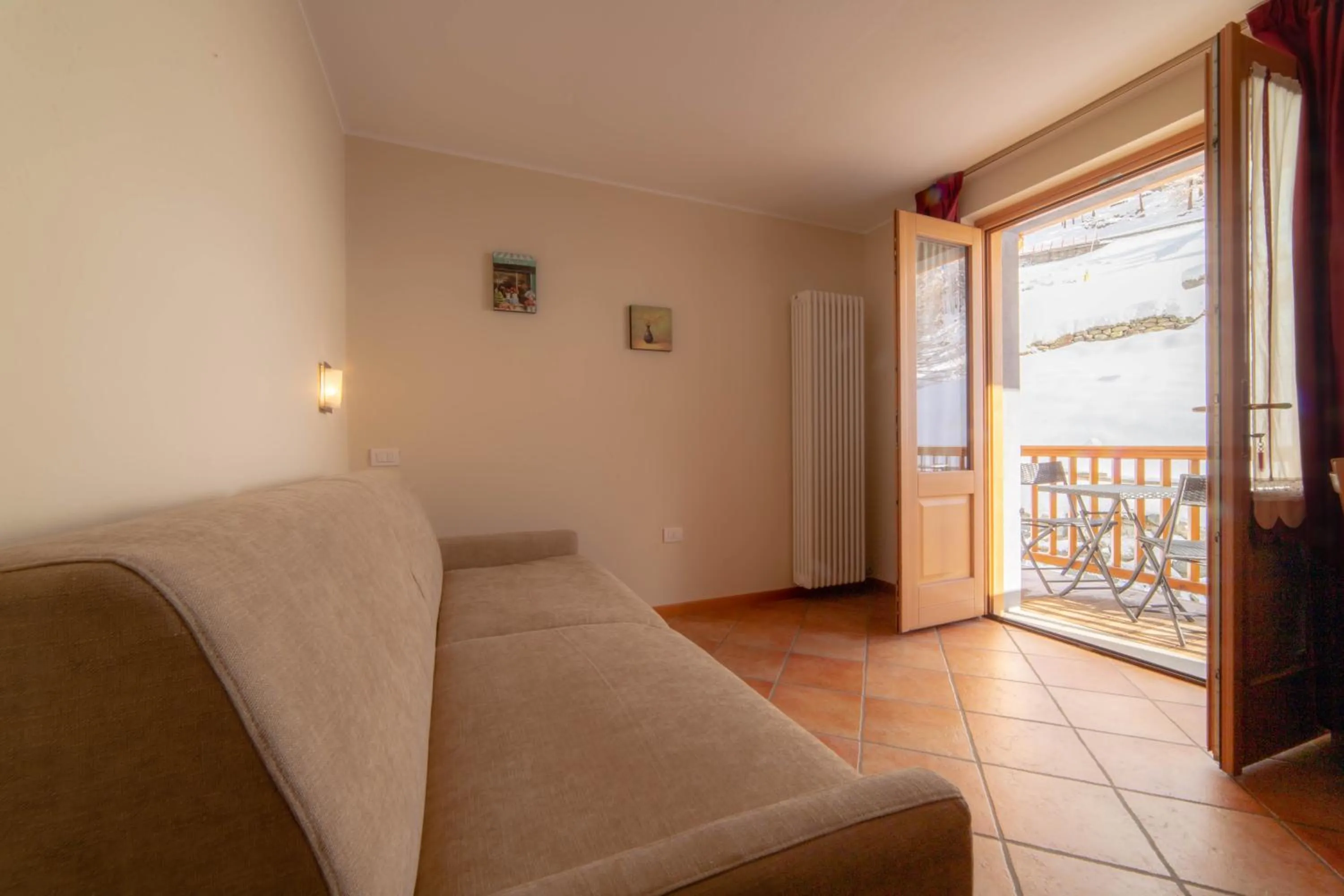 Bedroom in Walsertal Residence