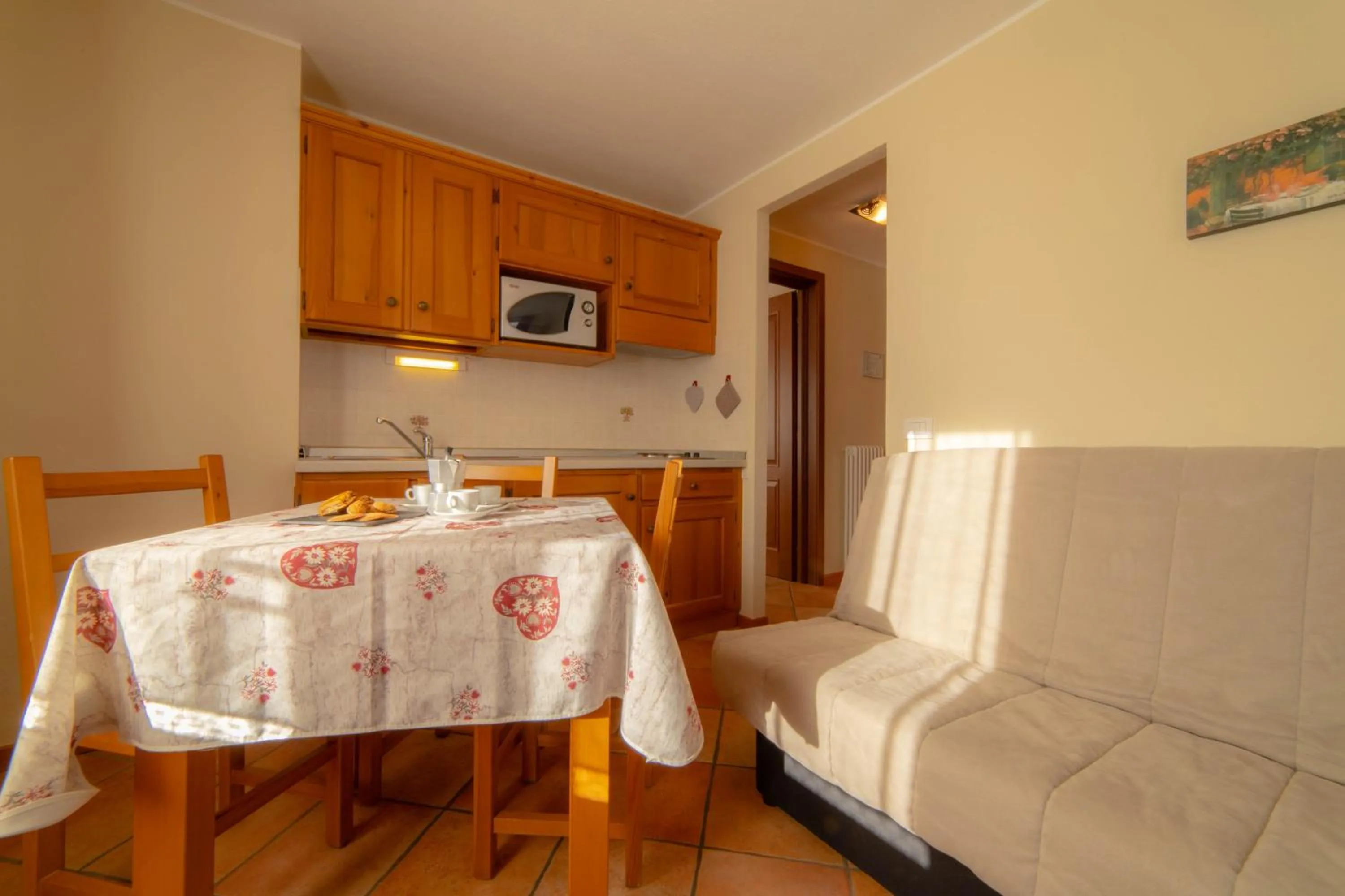 kitchen in Walsertal Residence
