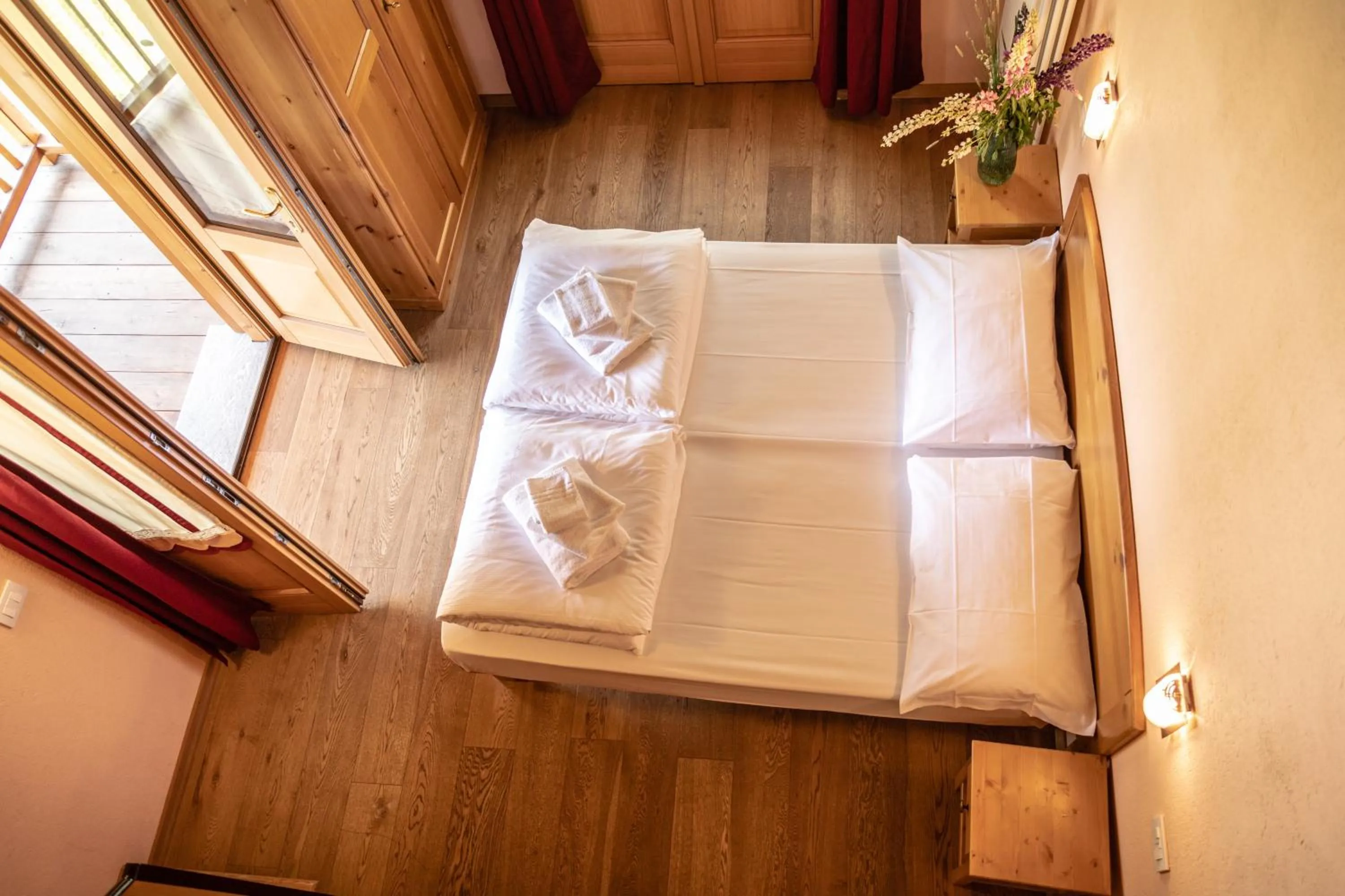 Photo of the whole room, Bed in Walsertal Residence