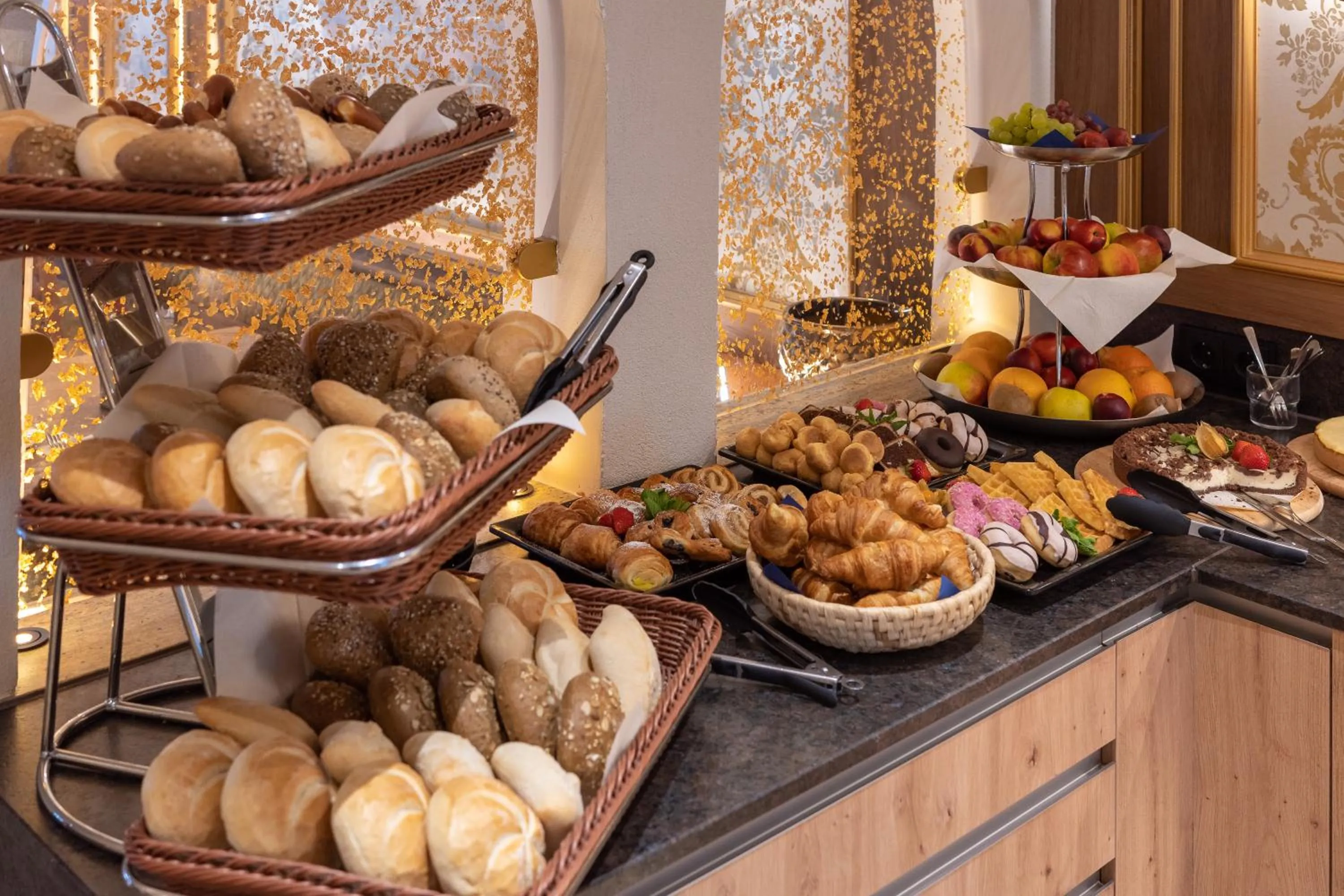 Buffet breakfast in Hotel Ludwigs