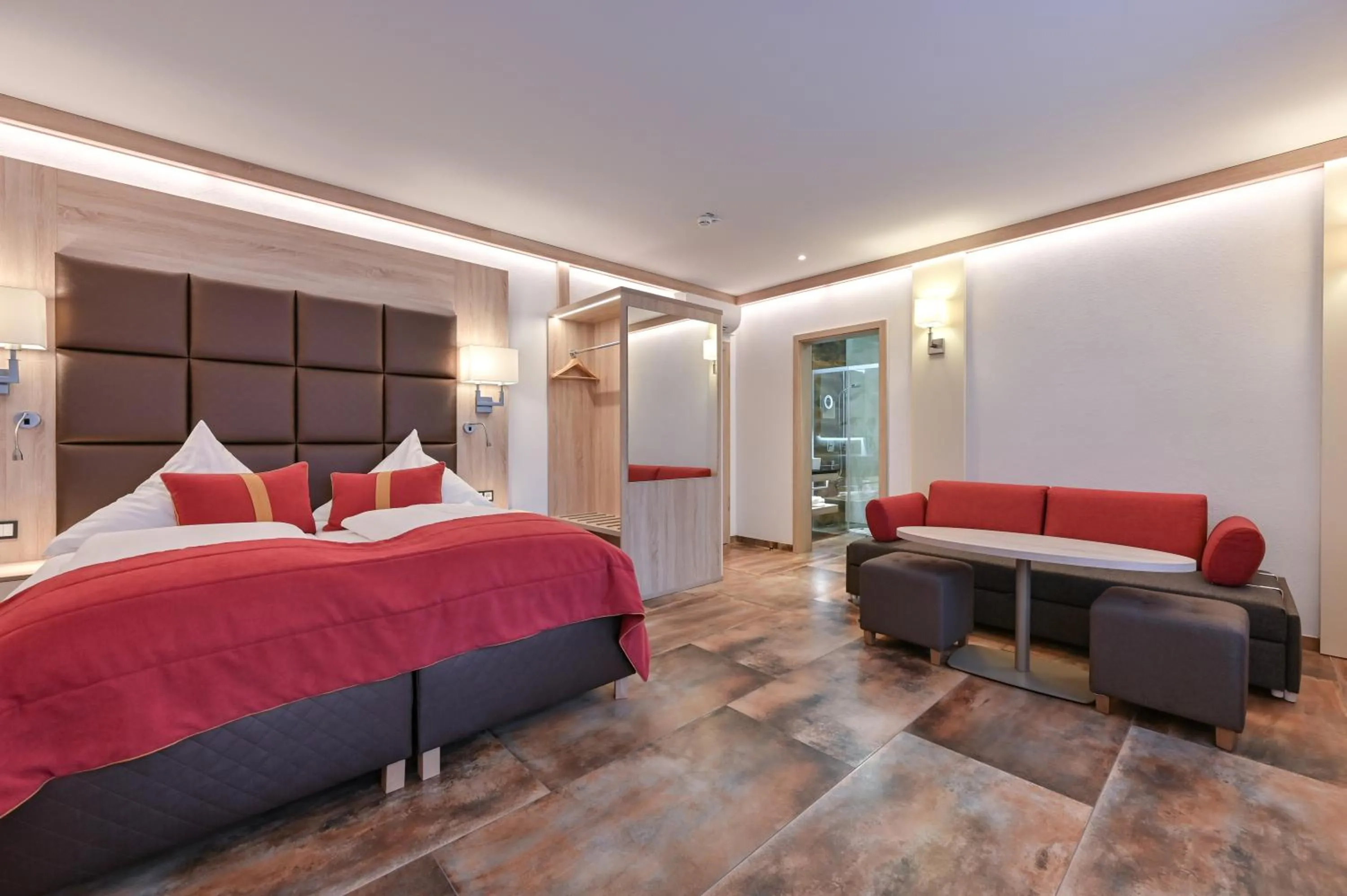 Bedroom, Bed in Hotel Ludwigs