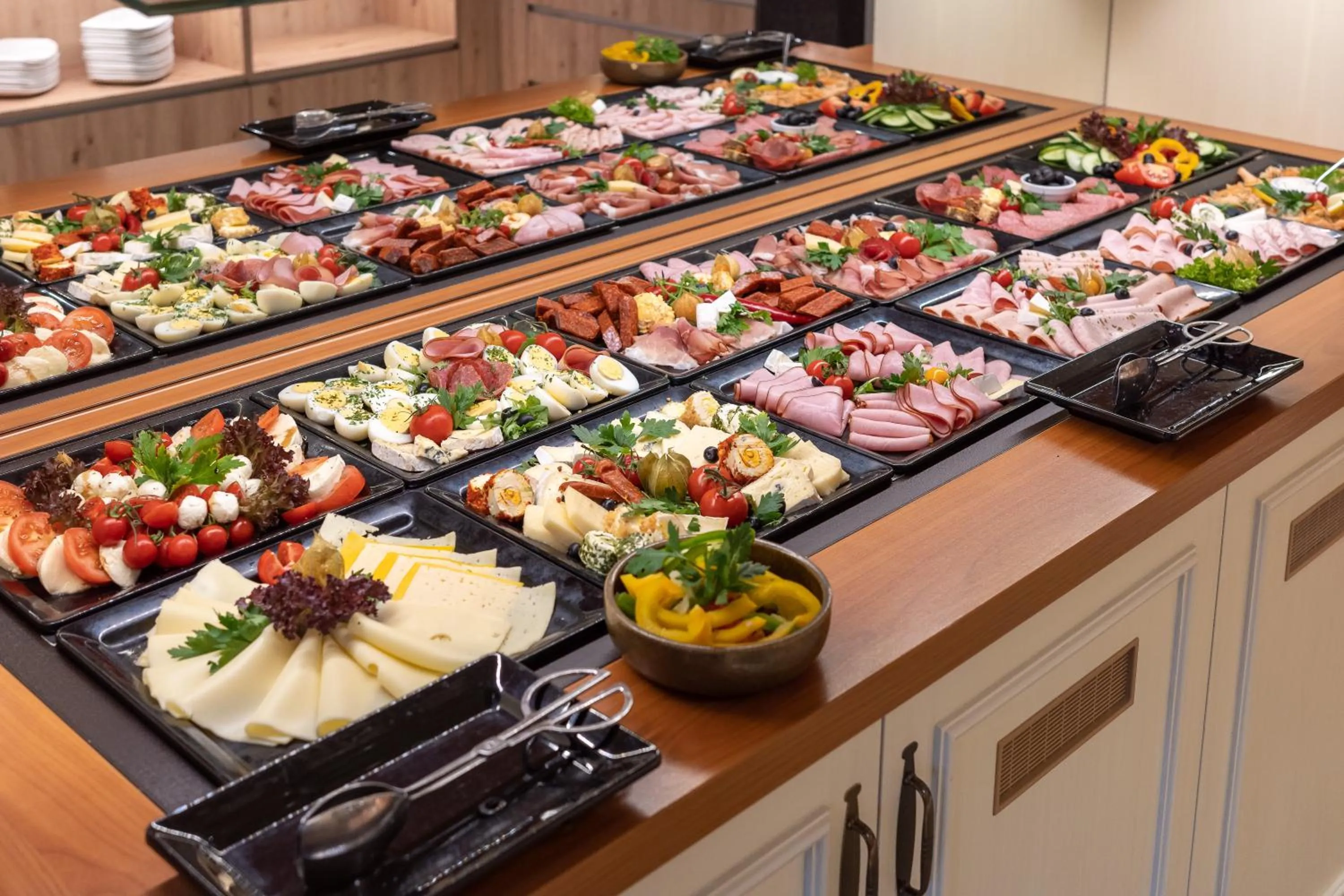 Buffet breakfast in Hotel Ludwigs