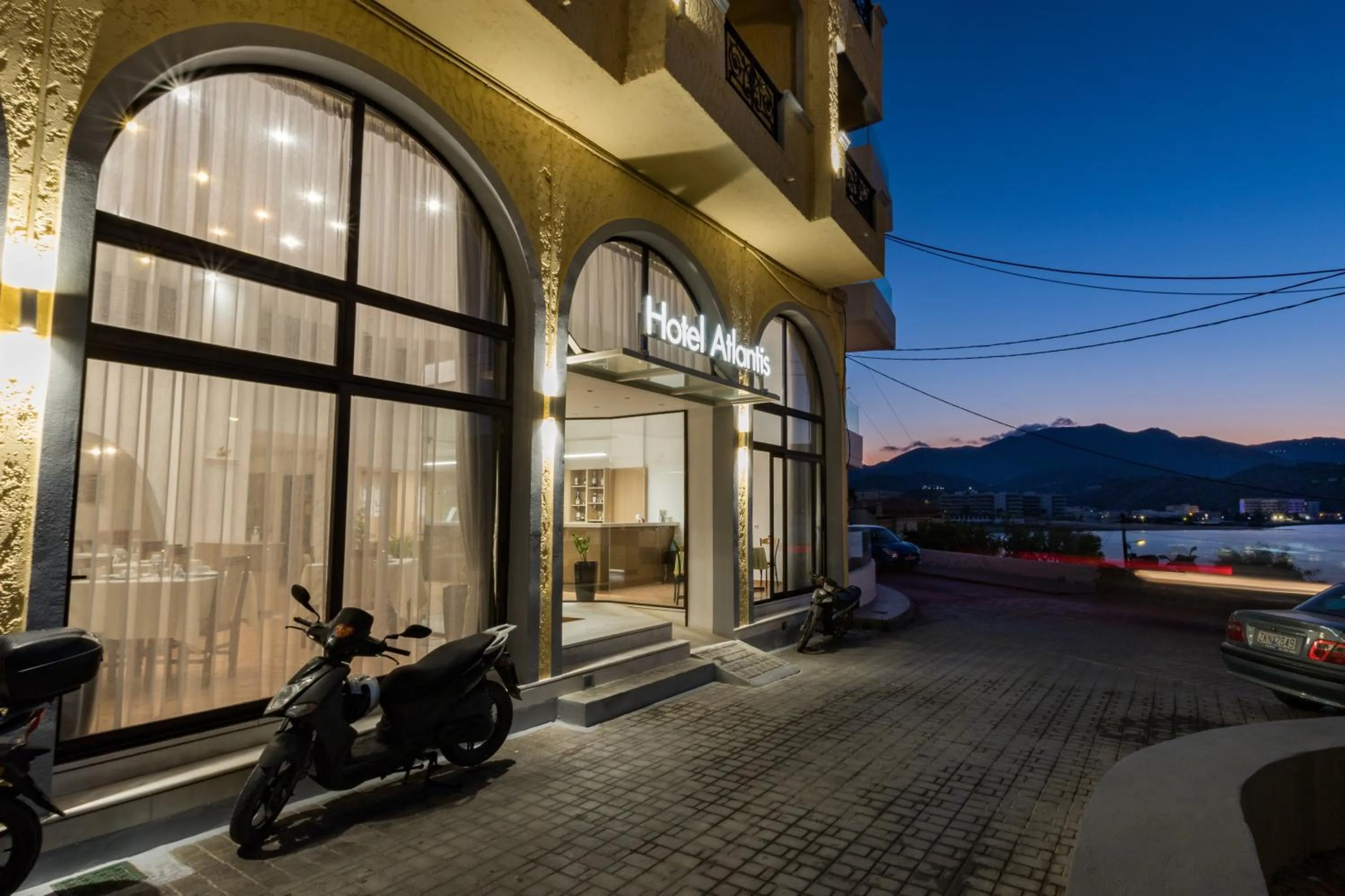 Facade/entrance in Atlantis Hotel