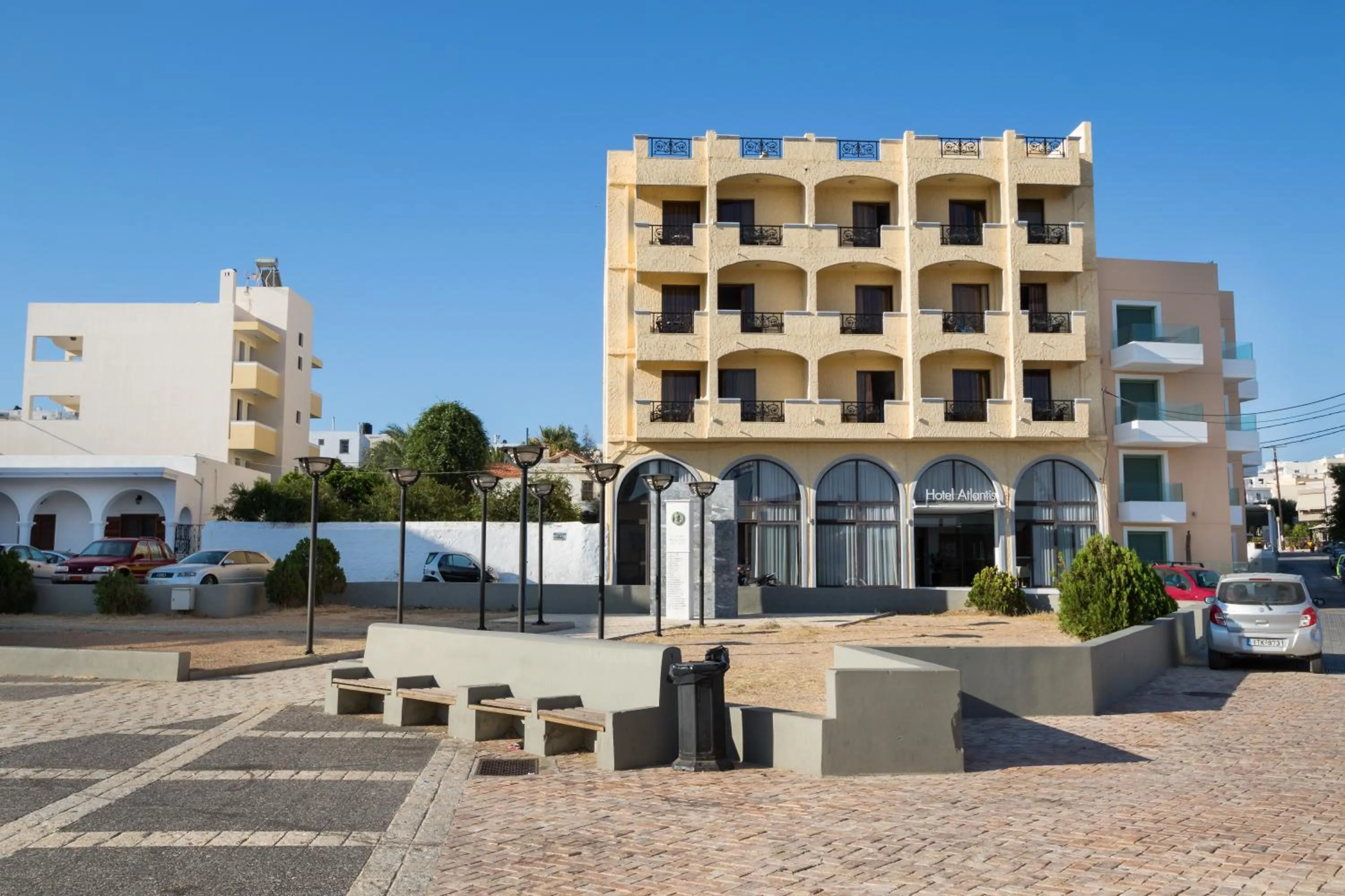 Facade/entrance in Atlantis Hotel