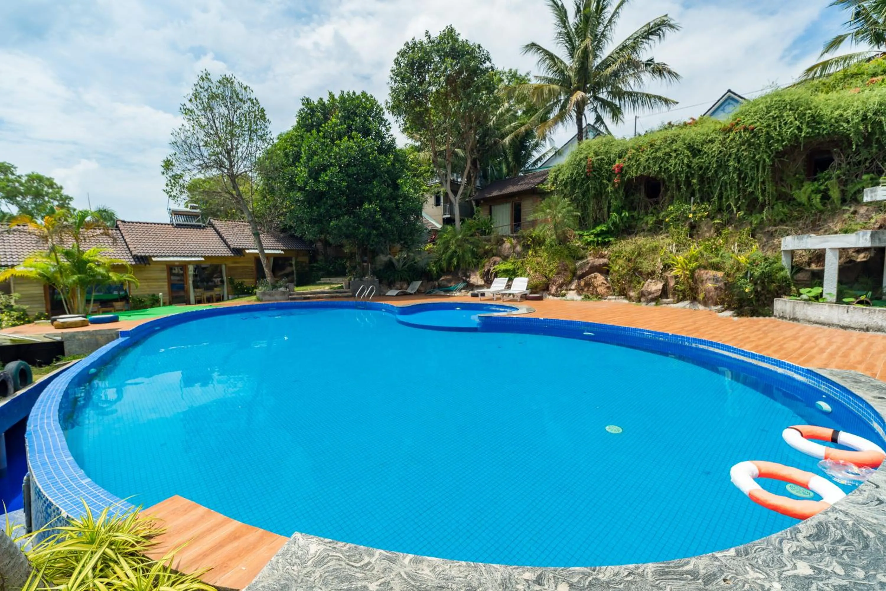 Pool view in Dendi Resort Phu Quoc