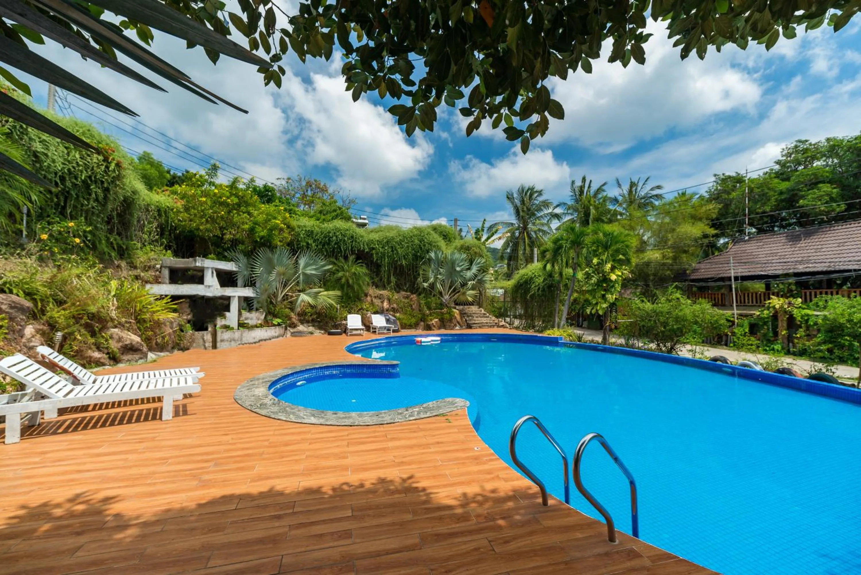 Pool view in Dendi Resort Phu Quoc