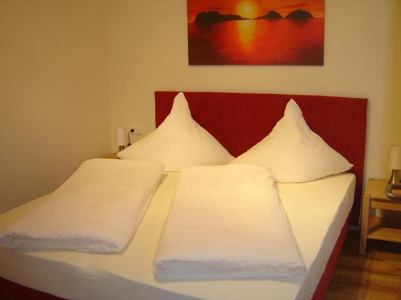 Bed in Gasthaus Schützen