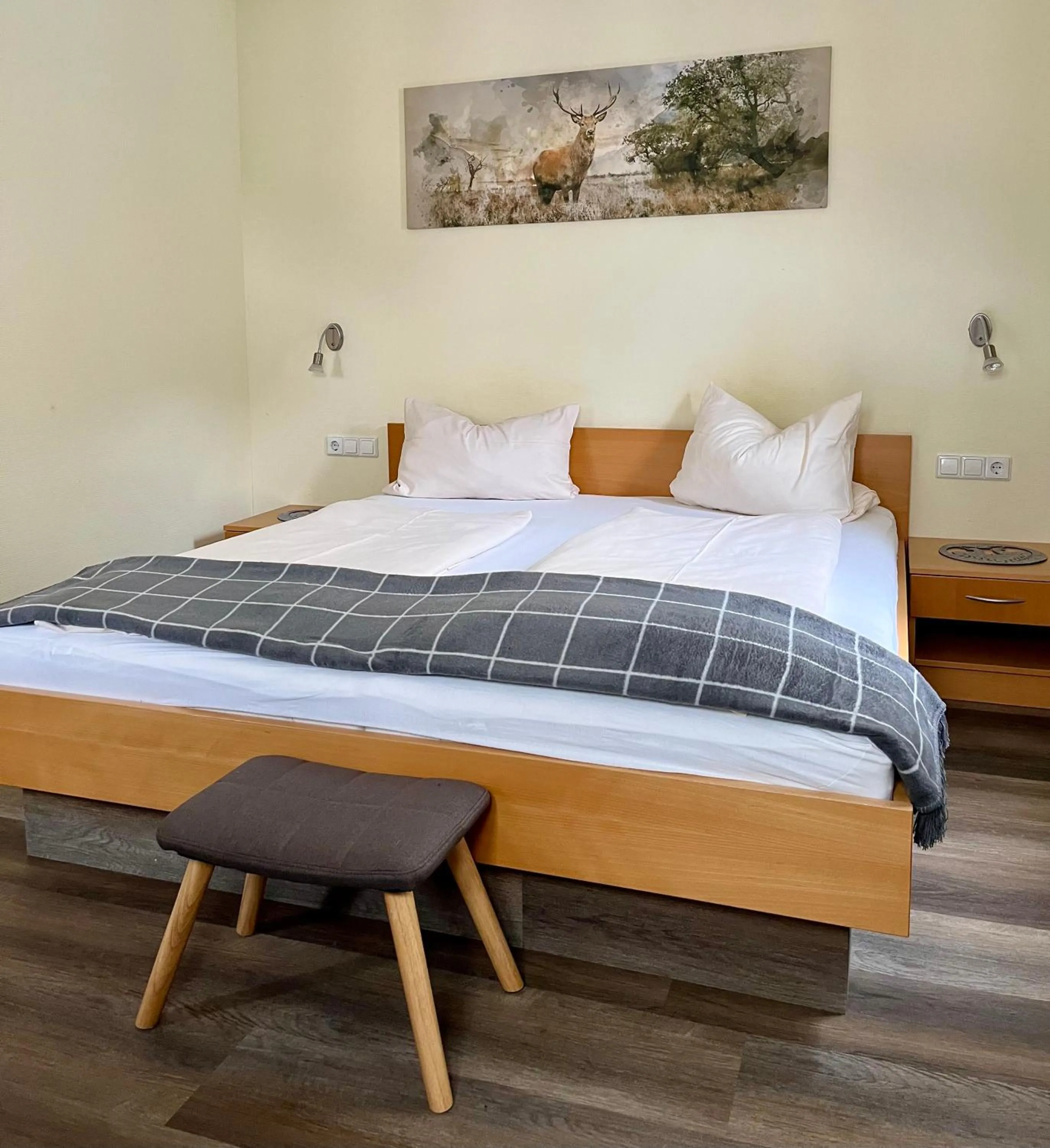 Bed in Gasthaus Schützen