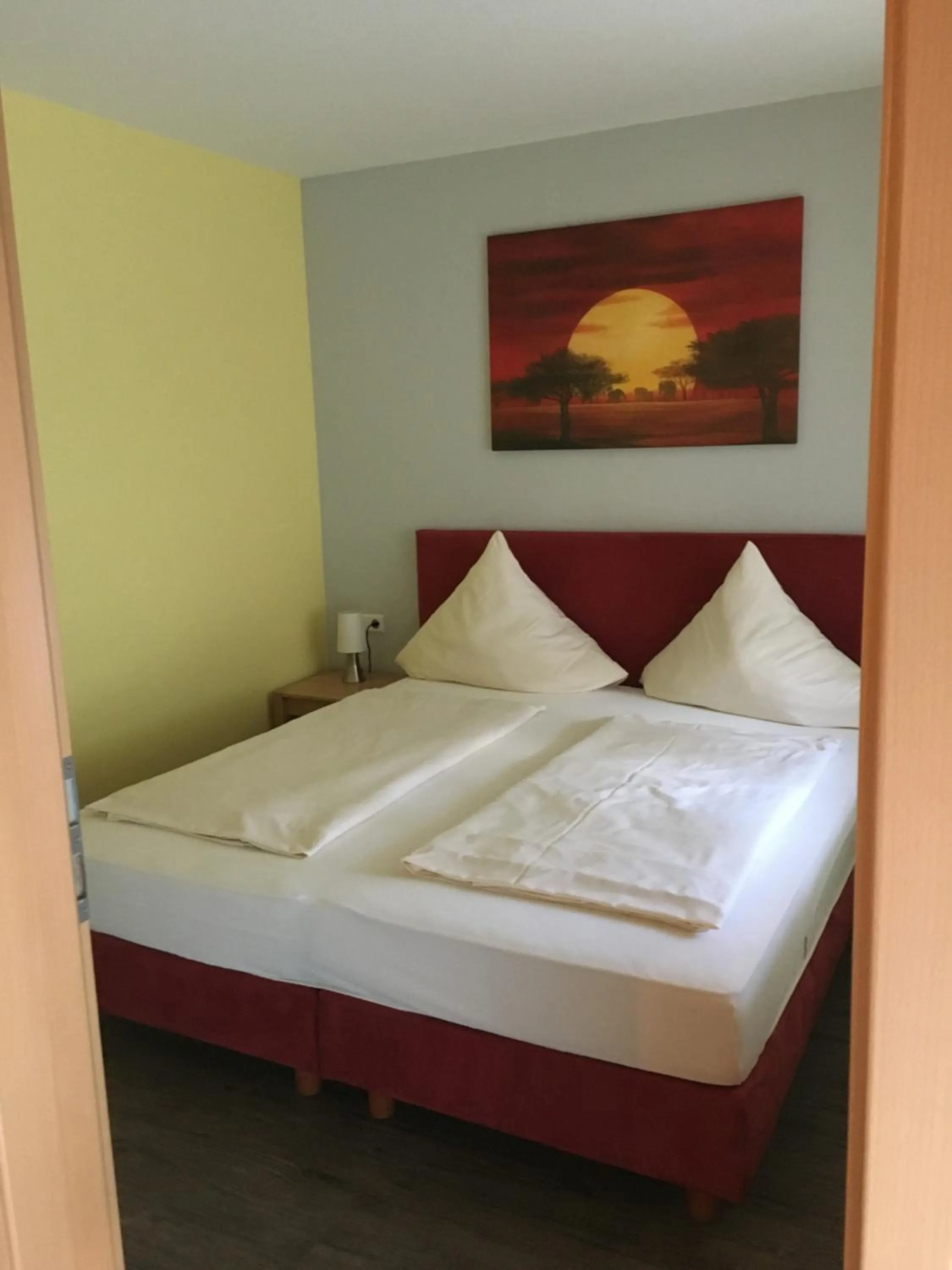 Bed in Gasthaus Schützen