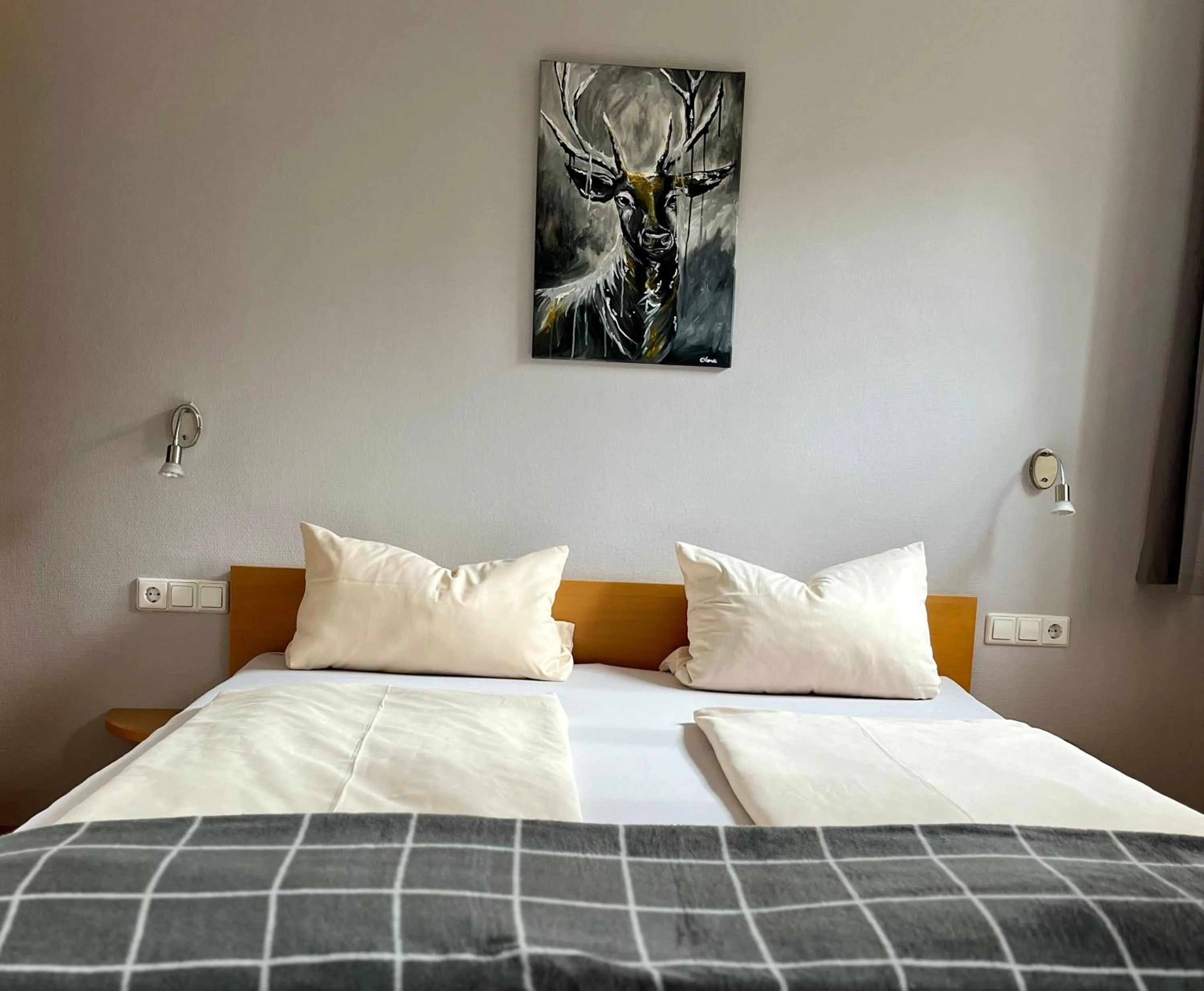 Bed in Gasthaus Schützen