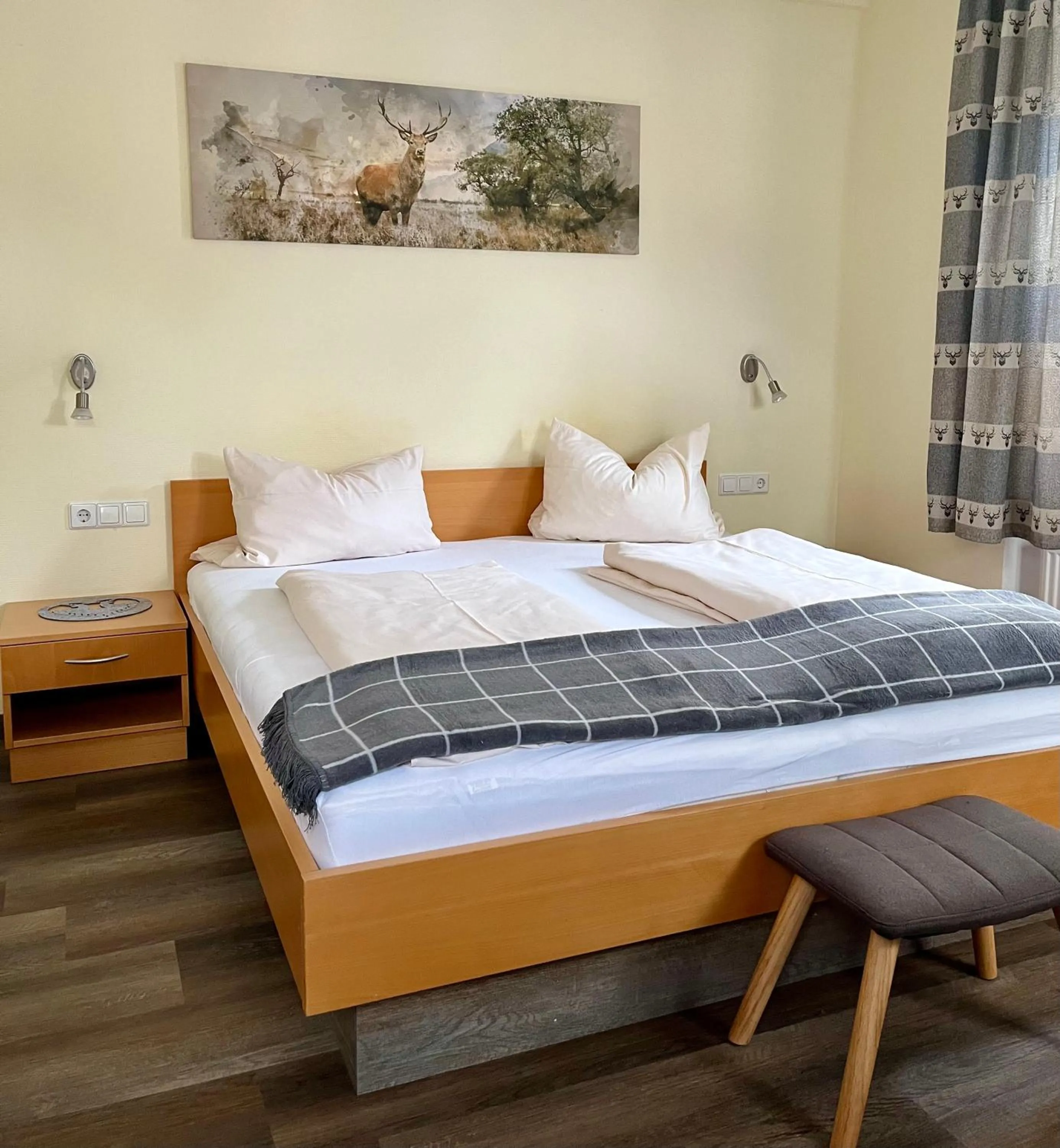 Bed in Gasthaus Schützen