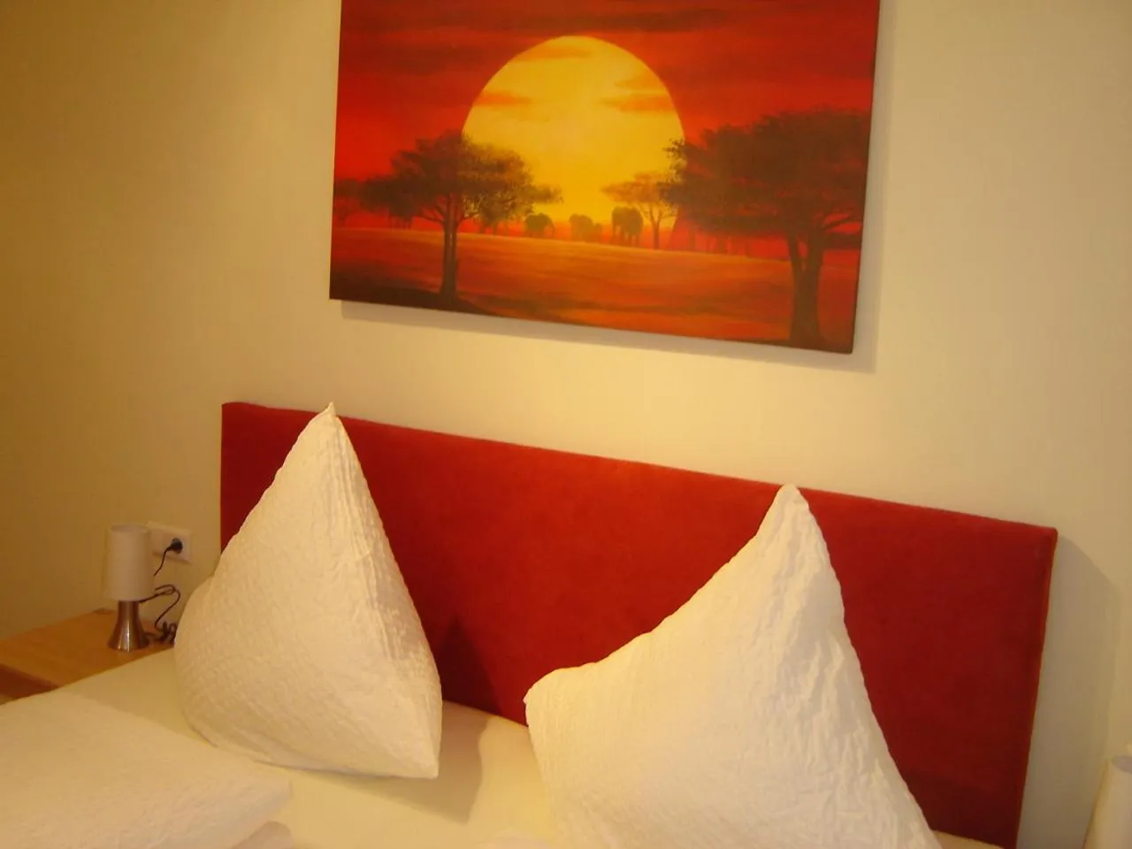 Bed in Gasthaus Schützen