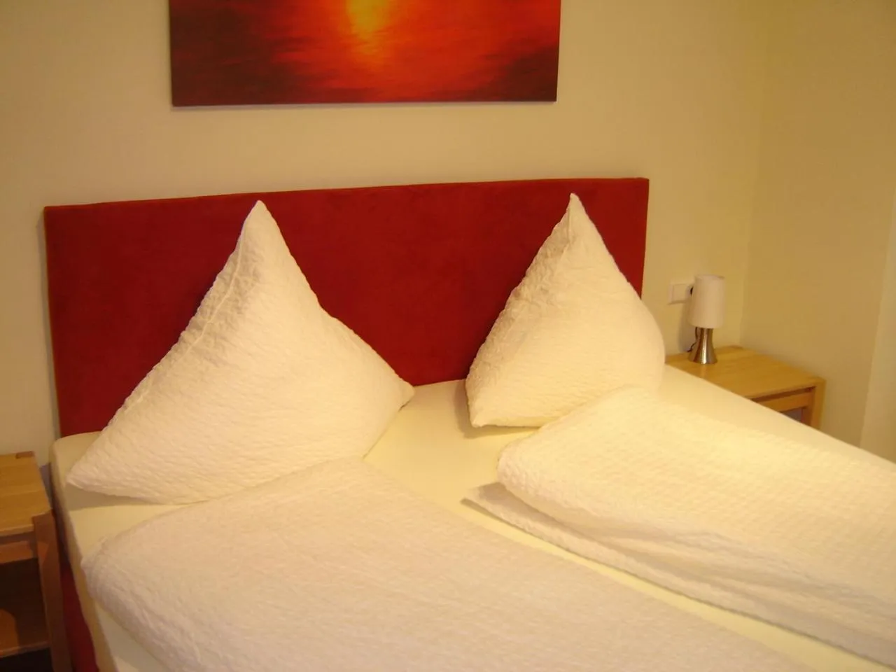 Bed in Gasthaus Schützen