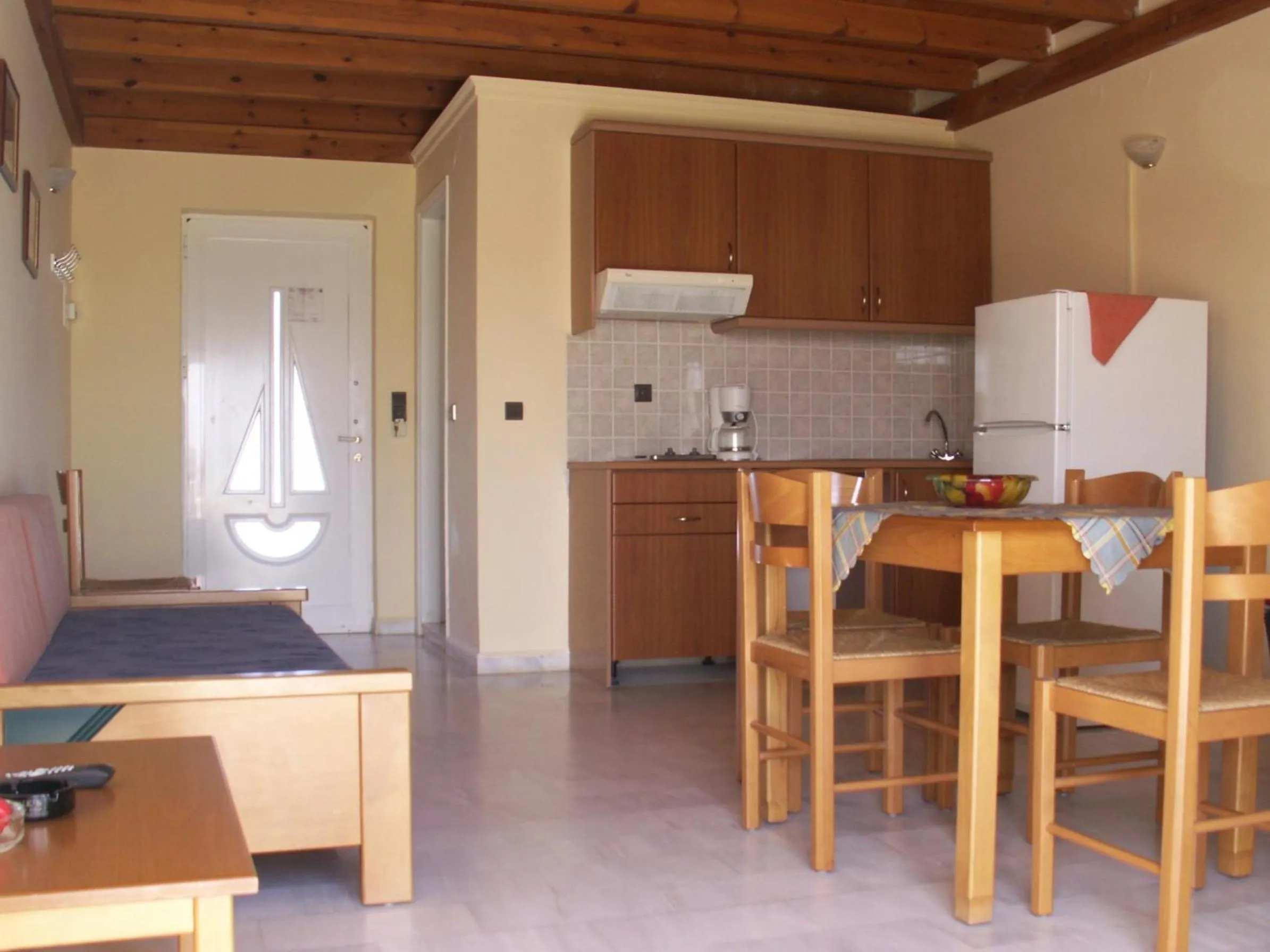 Kitchen or kitchenette in Athena Hotel