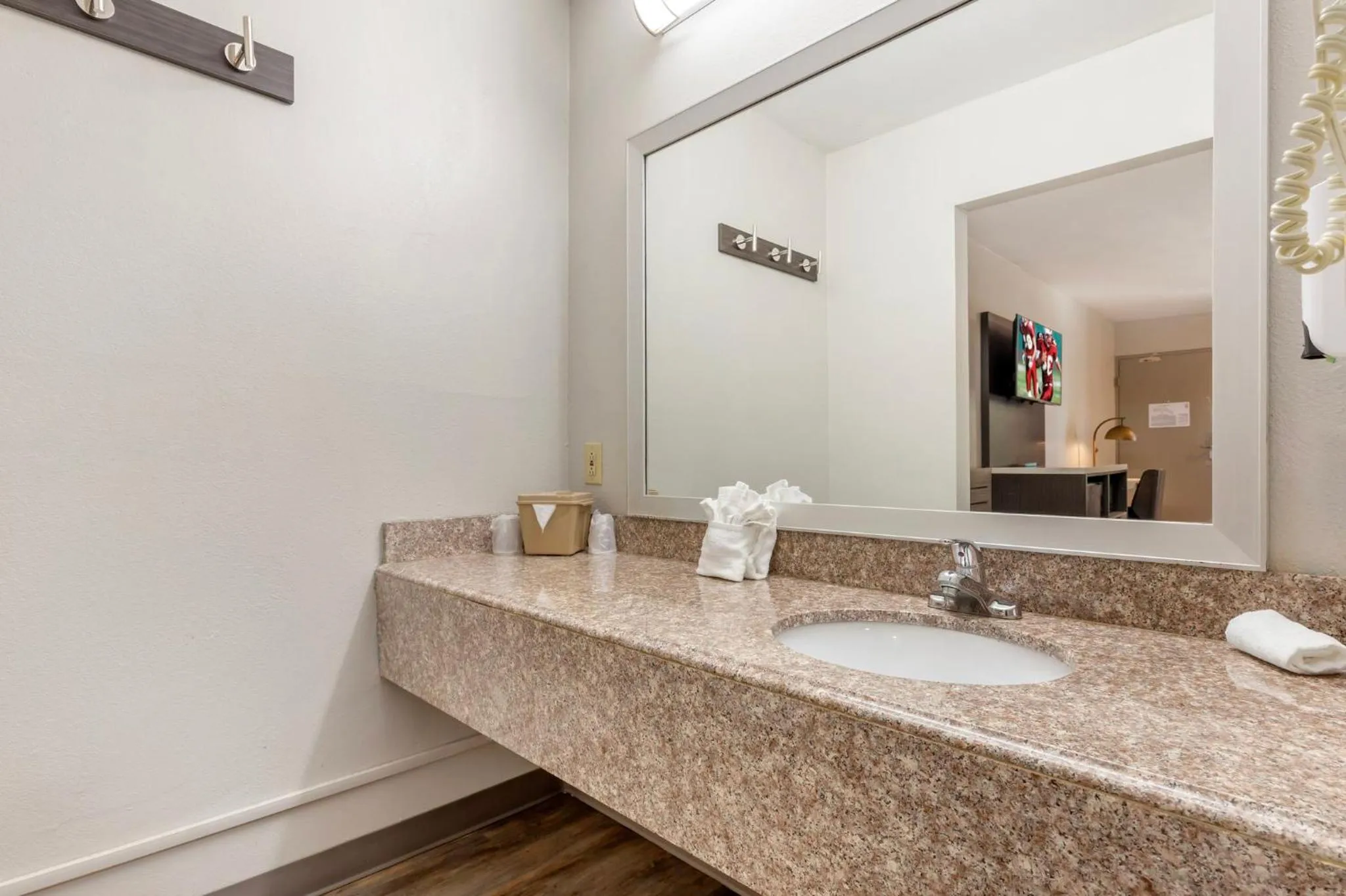 Bathroom in Red Roof Inn Dunn