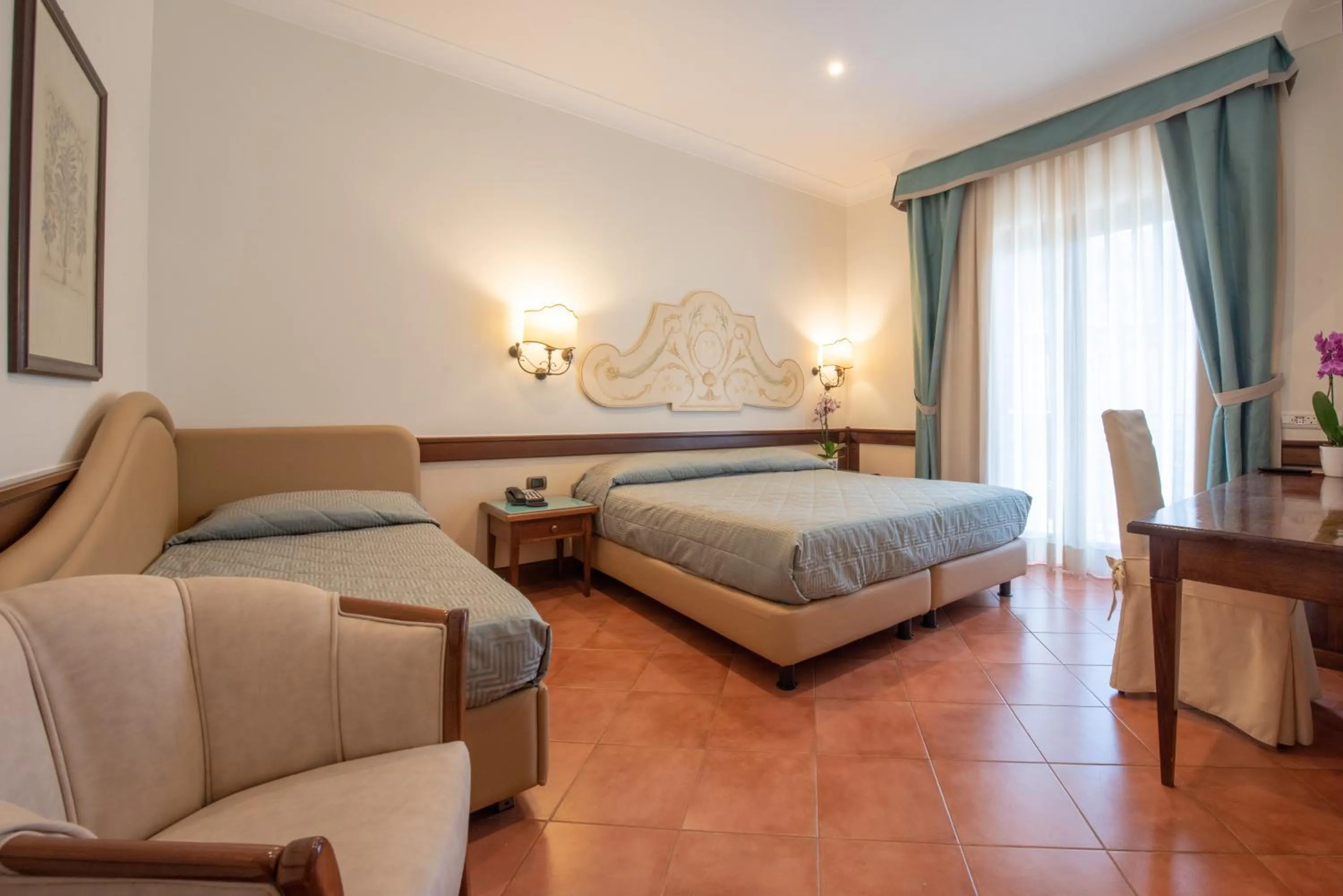 Bedroom in Hotel Michelangelo