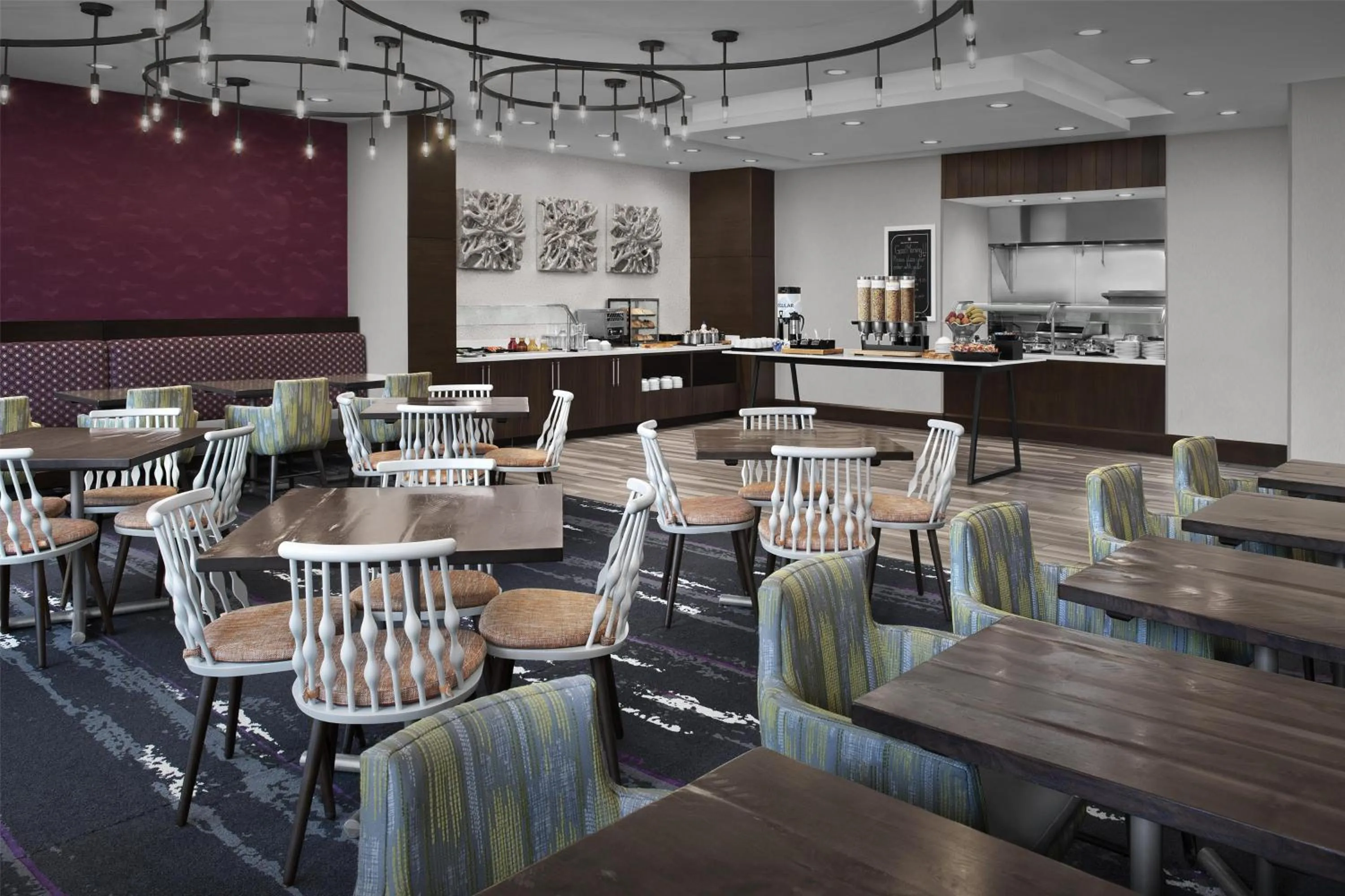 Breakfast in Hilton Garden Inn Charlotte Waverly