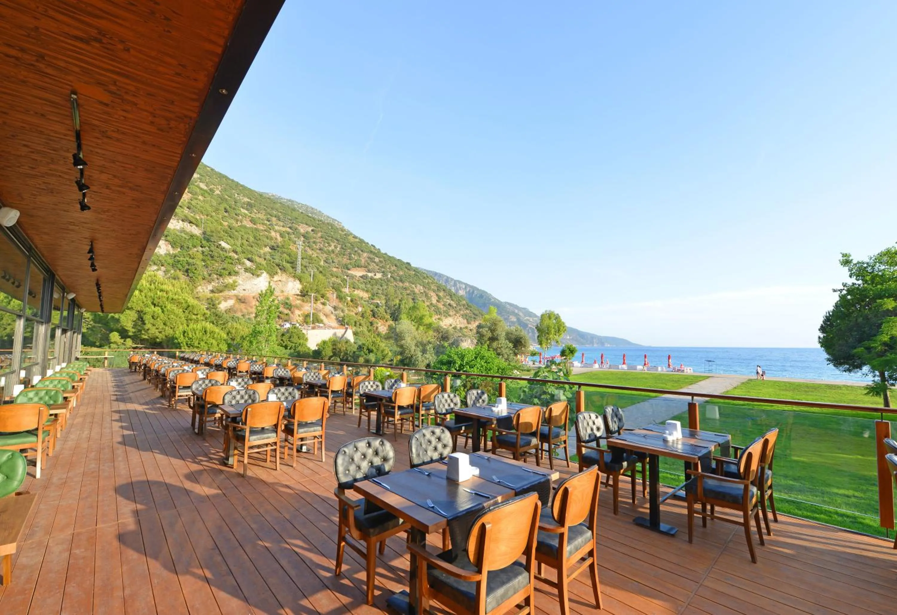 Balcony/Terrace in Belcekum Beach Hotel