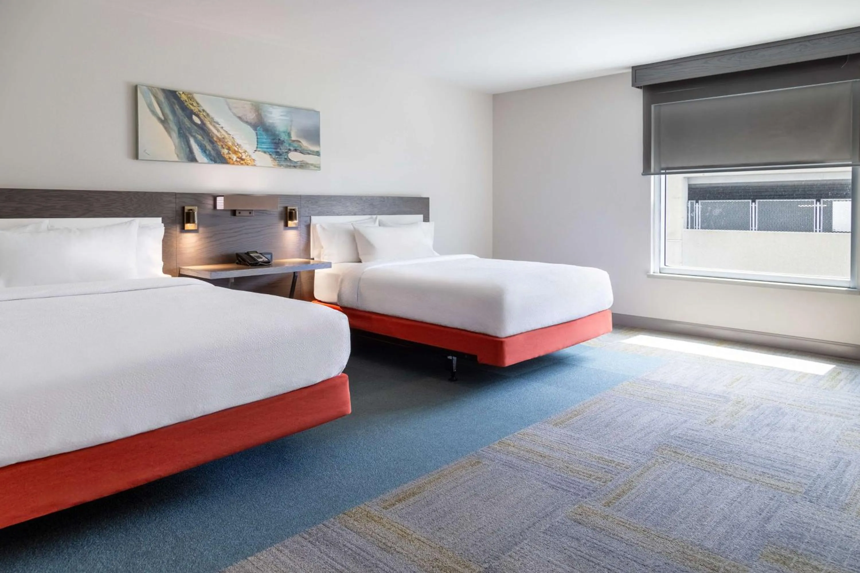 Bed in Hilton Garden Inn Fredericton