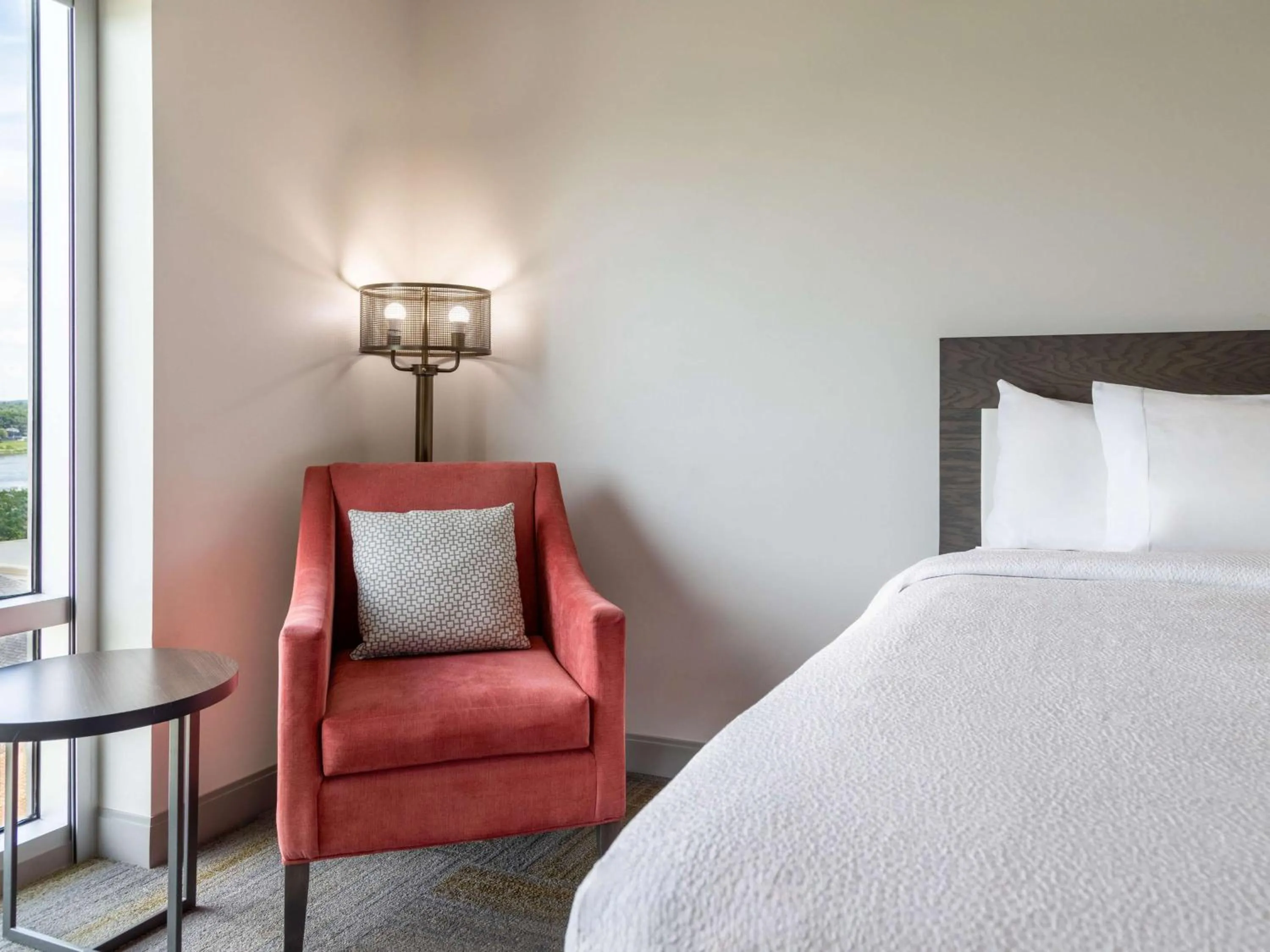 Bed in Hilton Garden Inn Fredericton