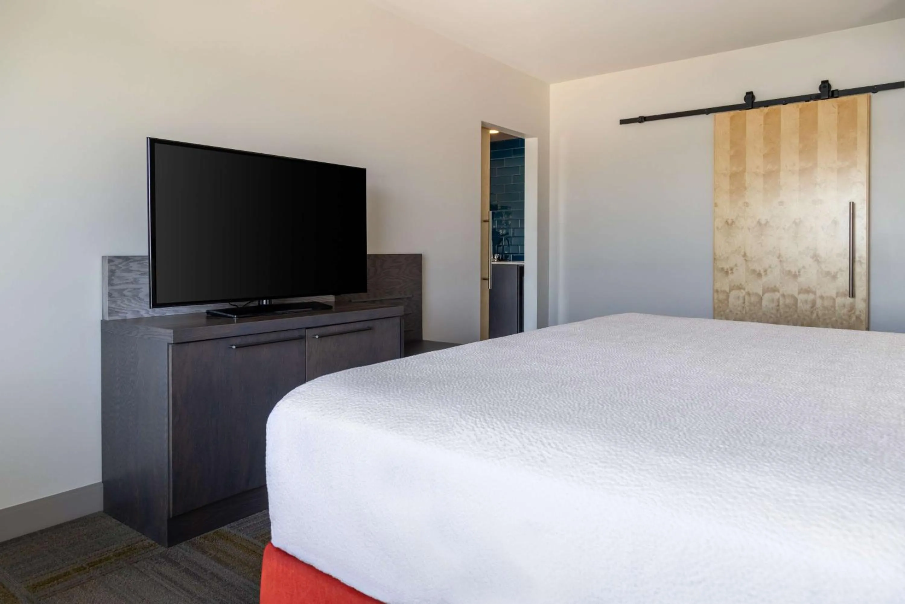 Bed in Hilton Garden Inn Fredericton