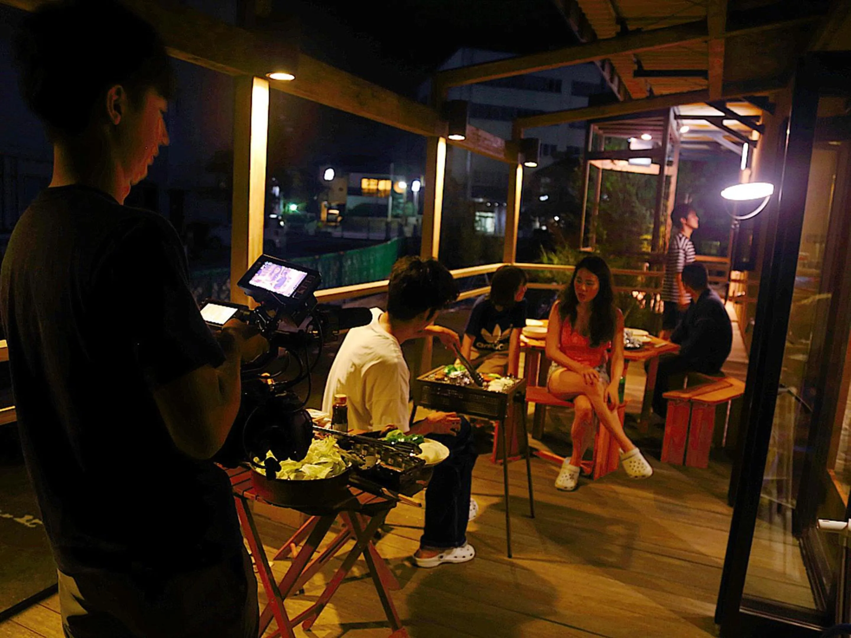 BBQ facilities in HOSTEL Co-EDO