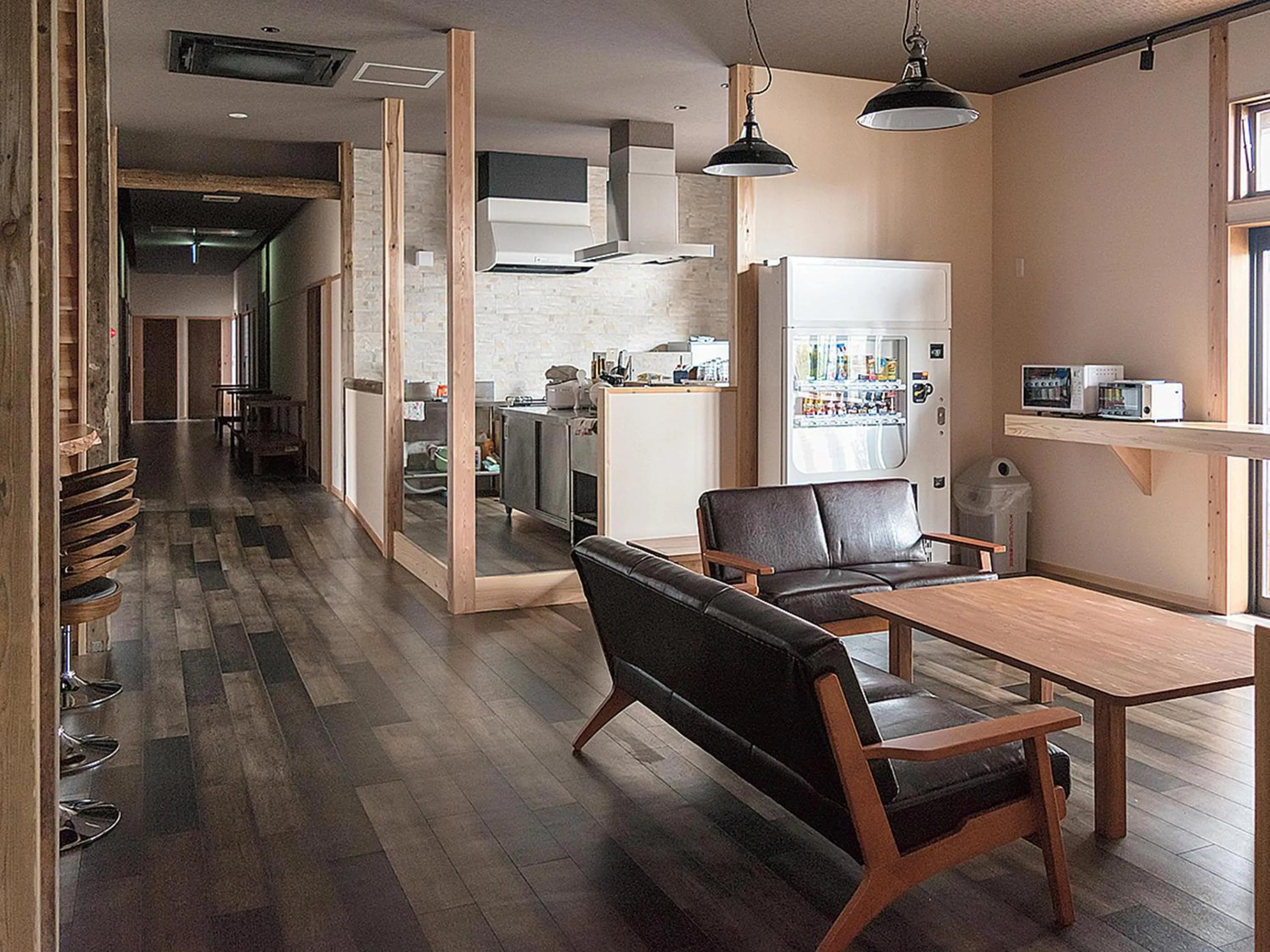 Dining area in HOSTEL Co-EDO