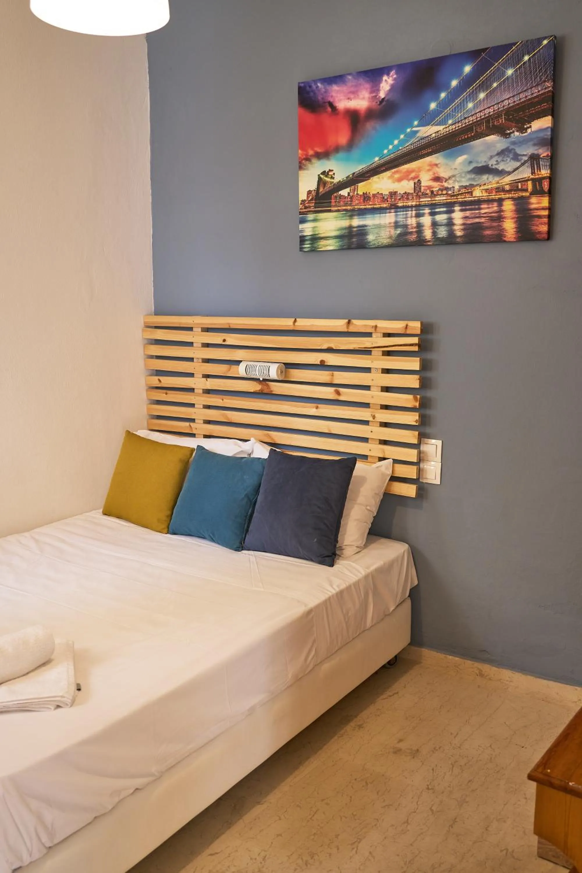 Bed in Malia Boutique Studios