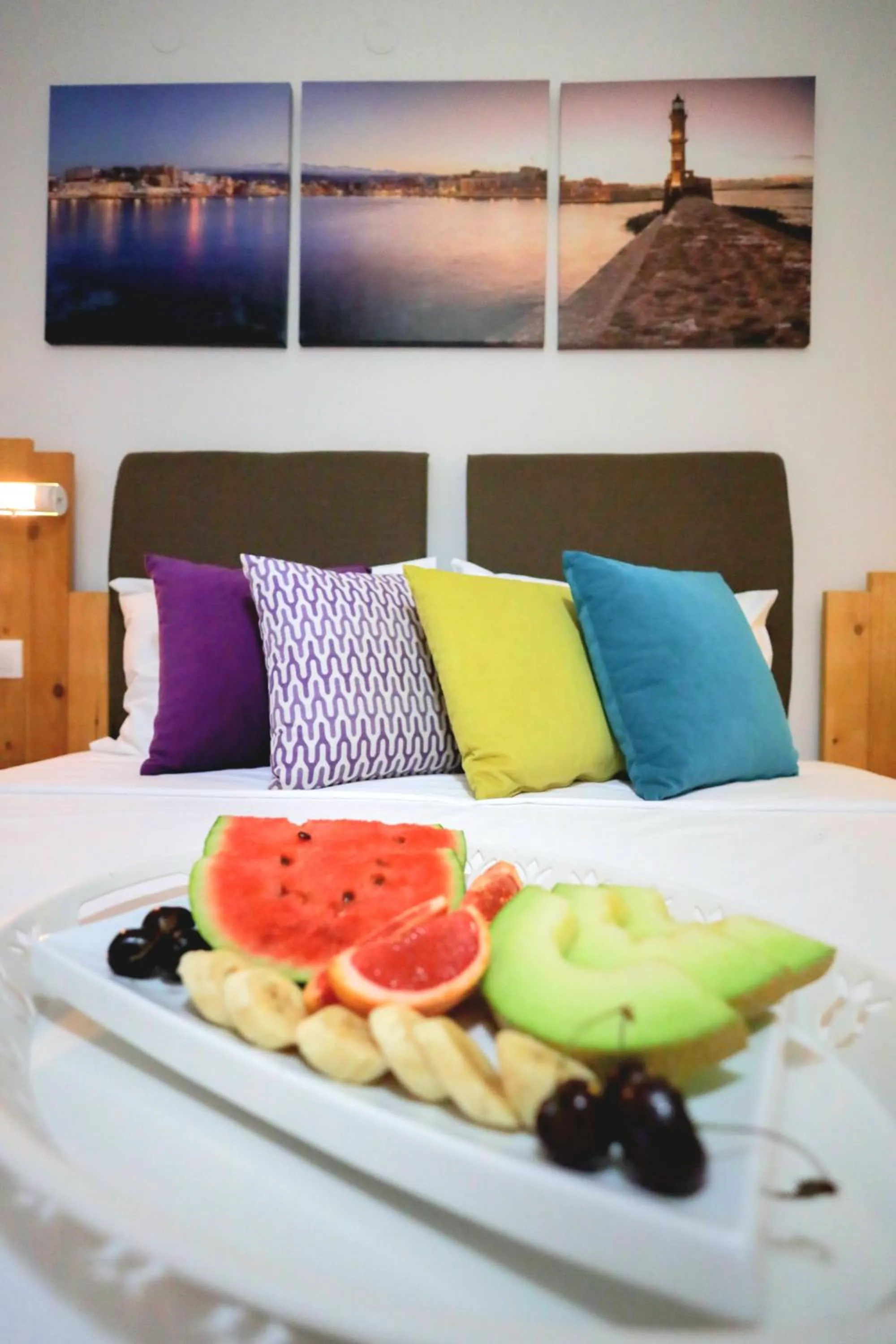 Bed in Malia Boutique Studios