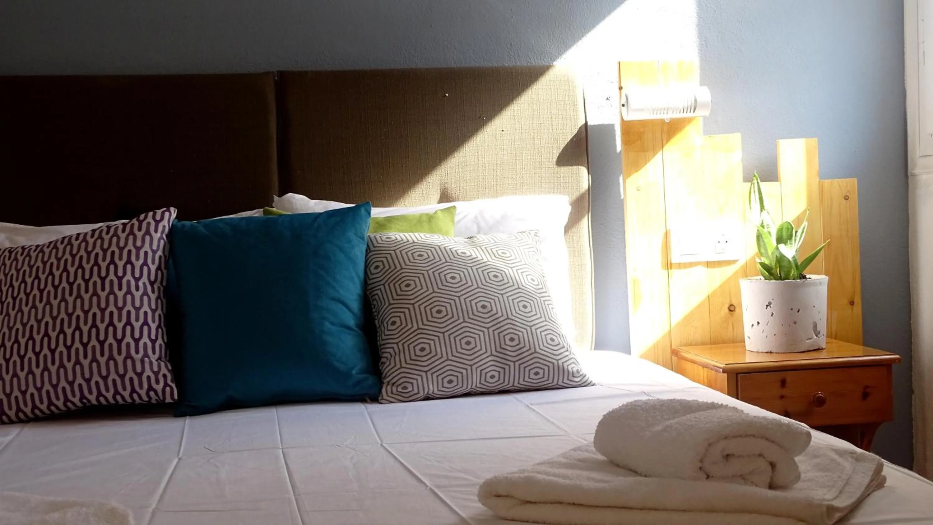 Bed in Malia Boutique Studios