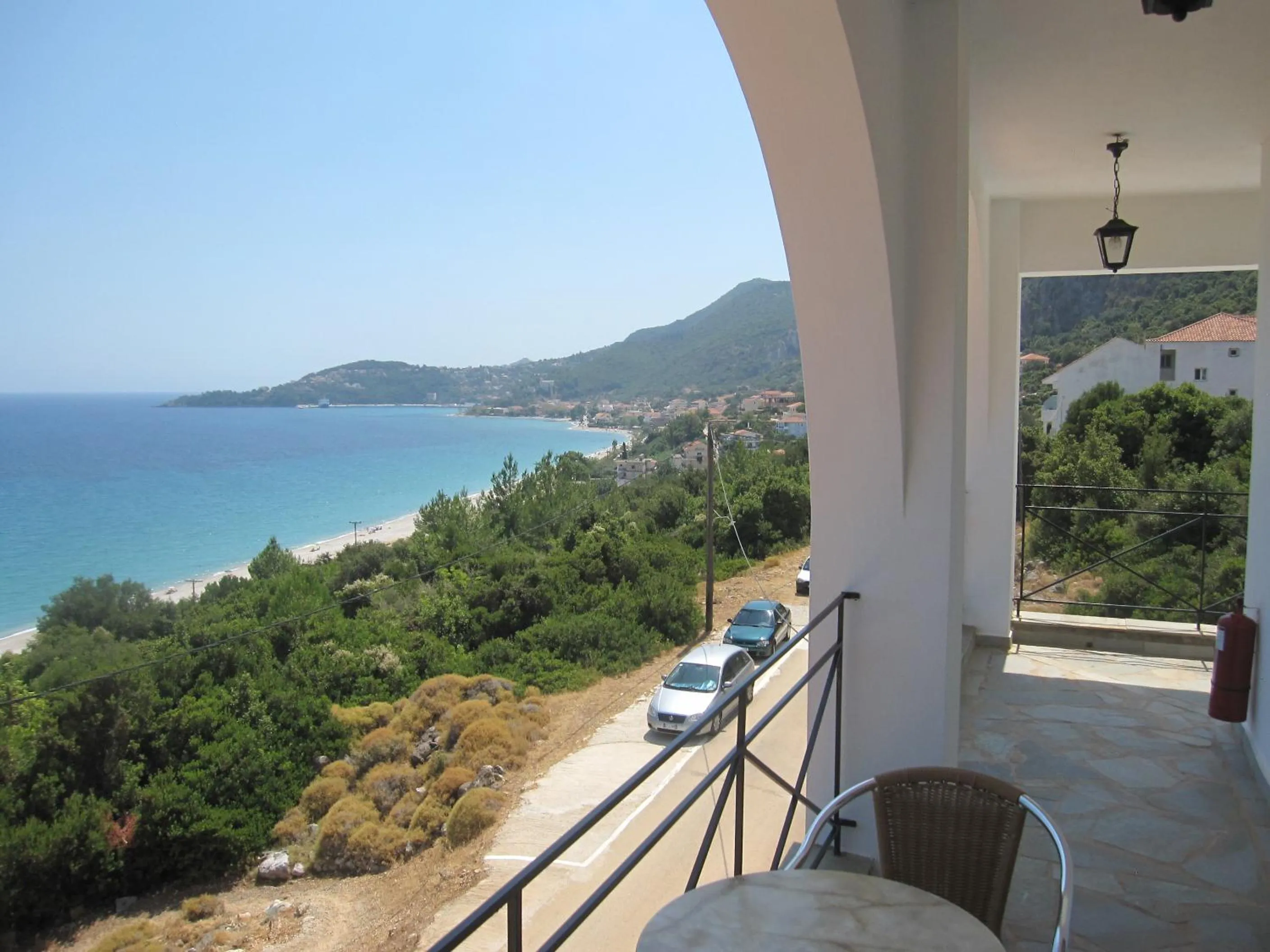 City view in Travlos Studios