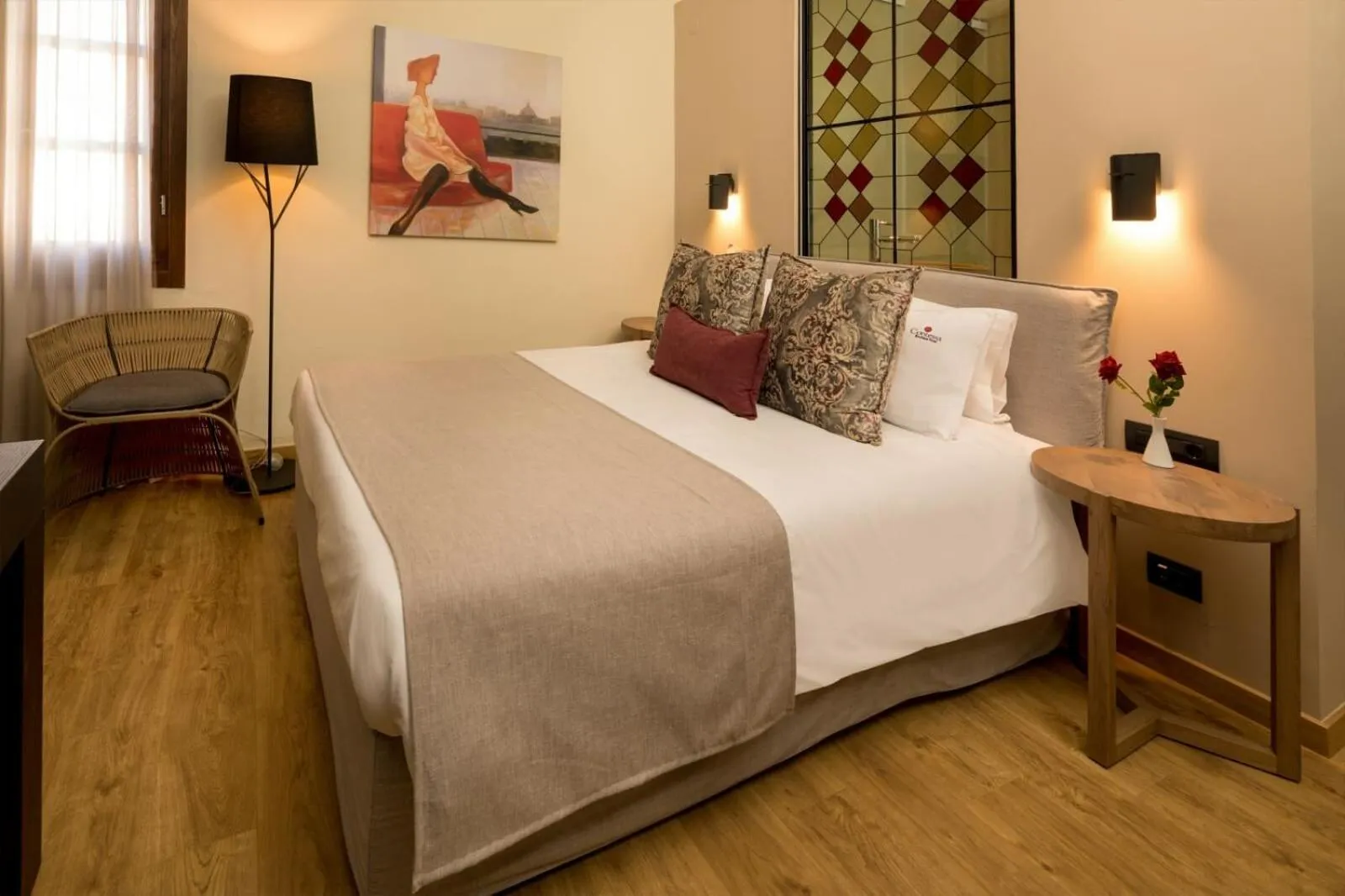 Bed in ELG Contessa Boutique Hotel