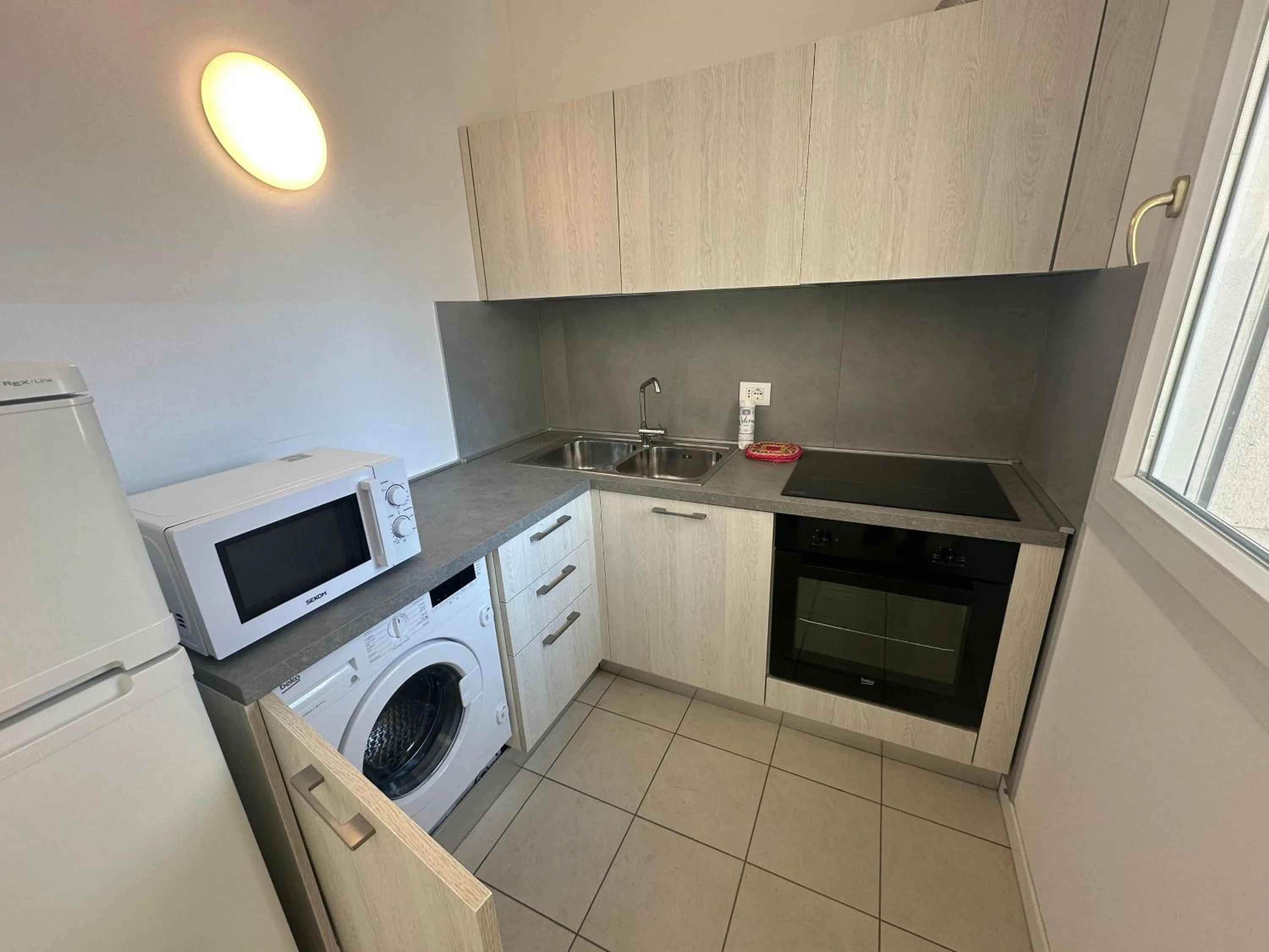 Kitchen or kitchenette in Residence Antares - Agenzia Cocal