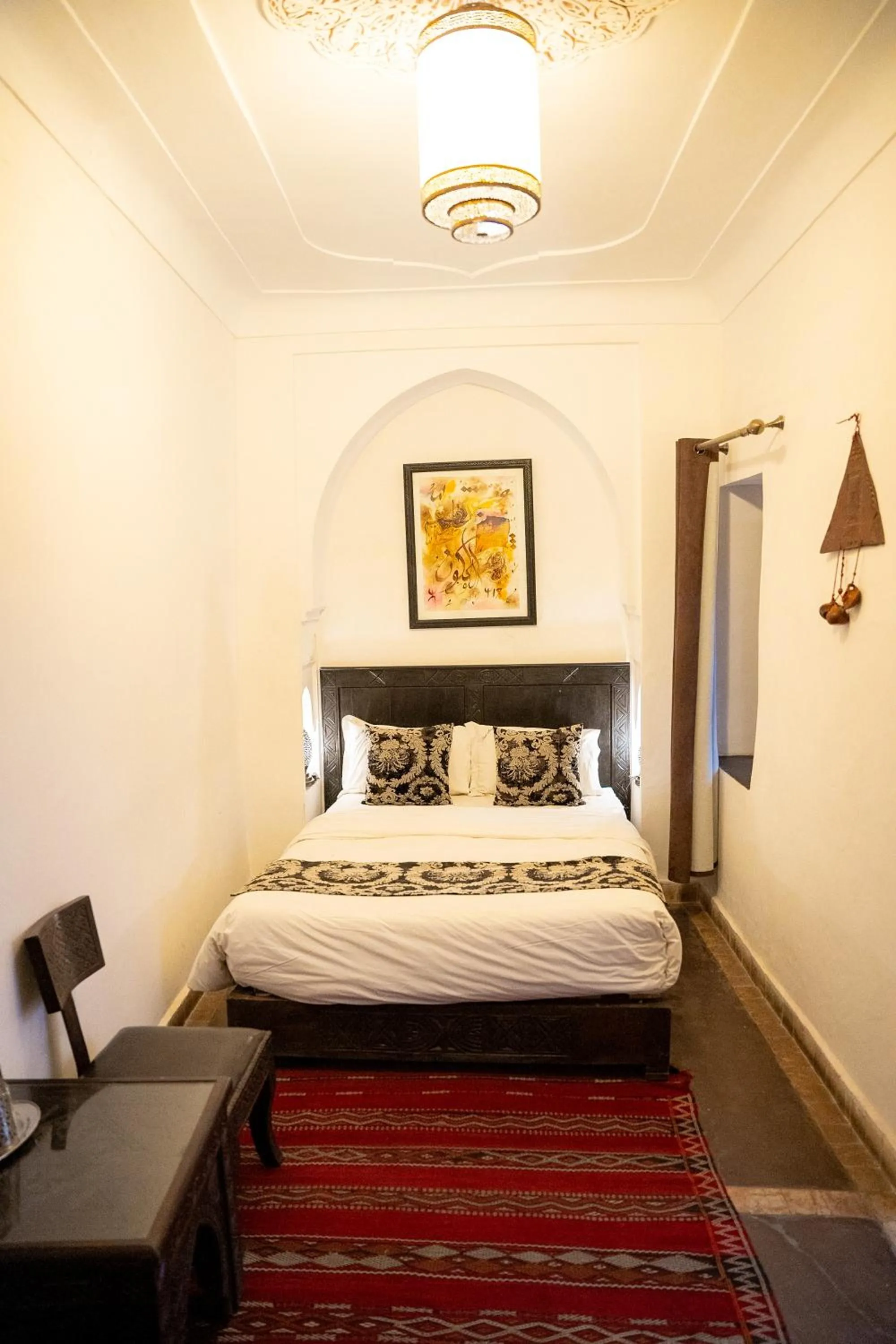 Bed in Riad Maud