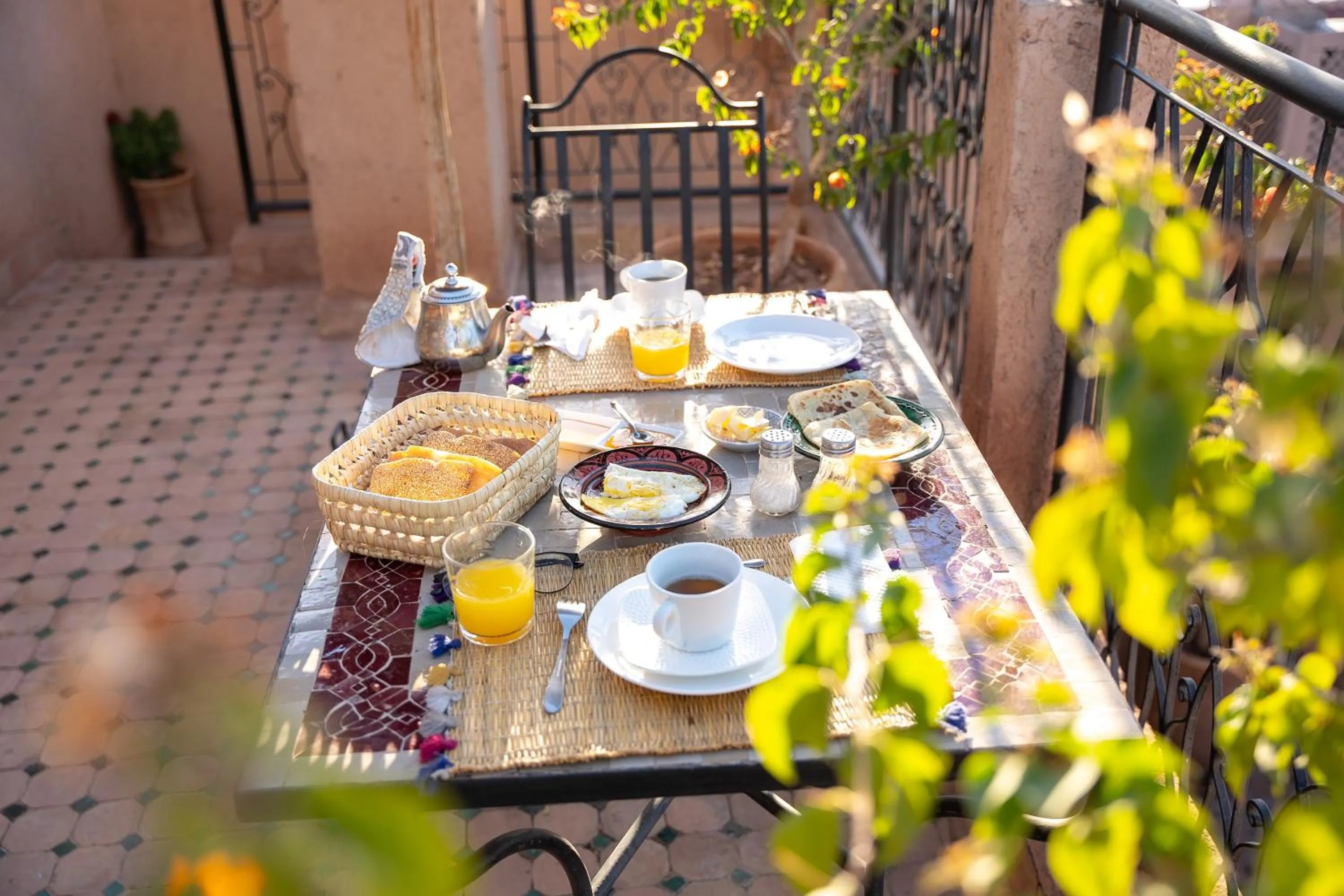 Breakfast in Riad Maud
