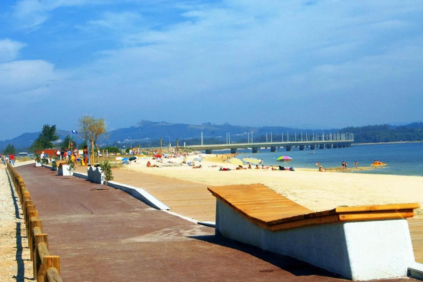 Beach in Hotel Bradomin